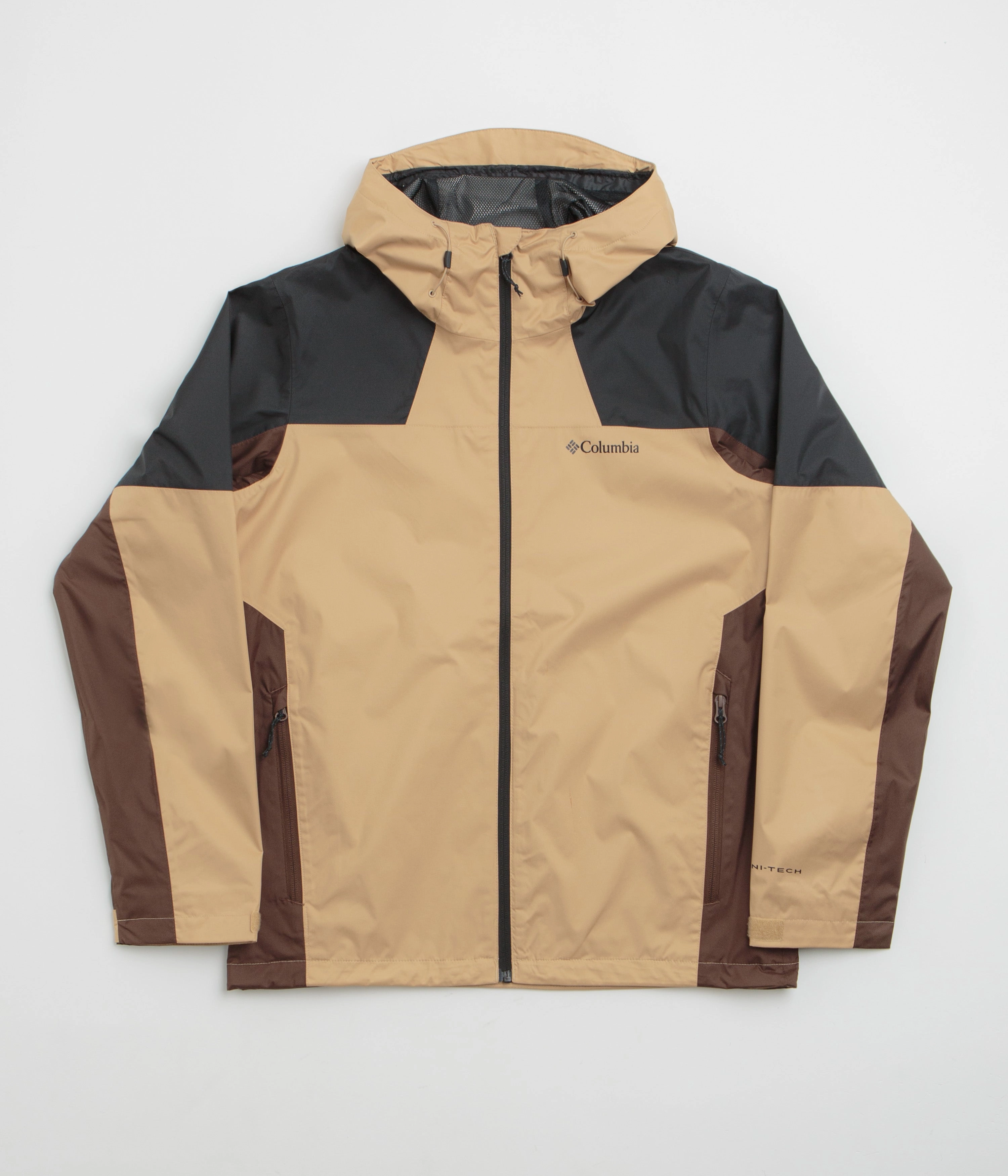 Columbia Inner Limits III Jacket - Canoe / Black / Tobacco Minimal Look