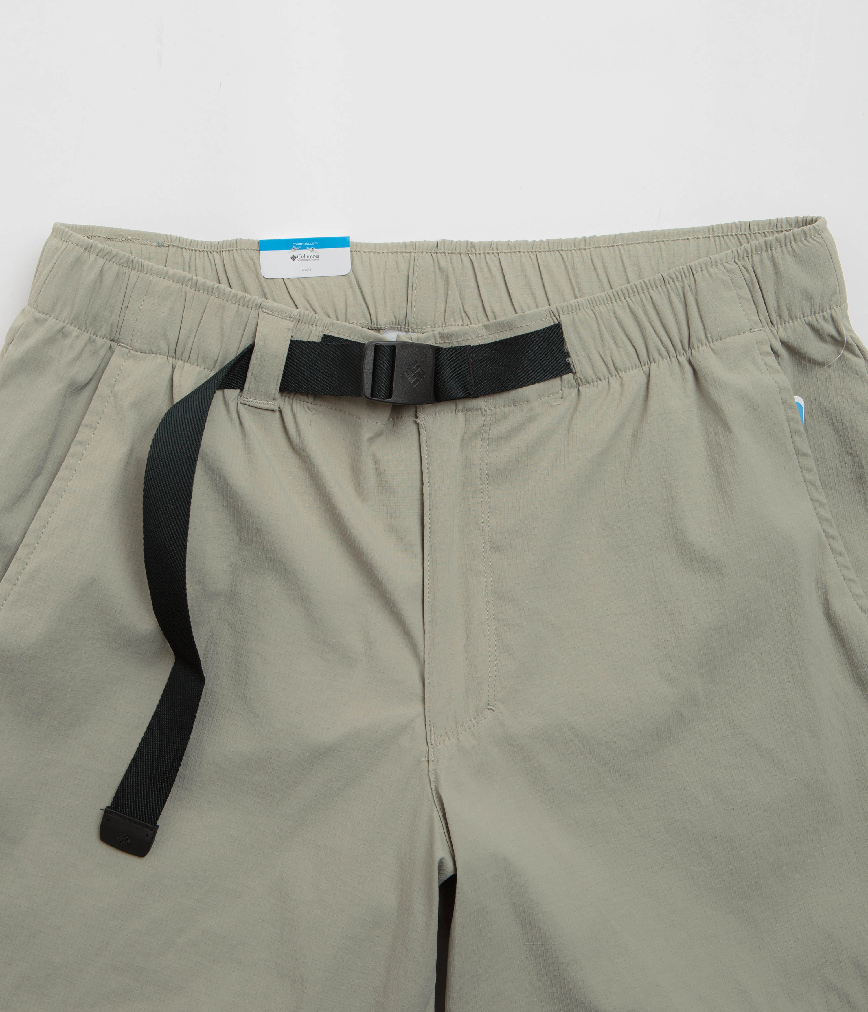 Non Irritating Tags Moisture Management System Columbia Landroamer II Ripstop Shorts - Safari