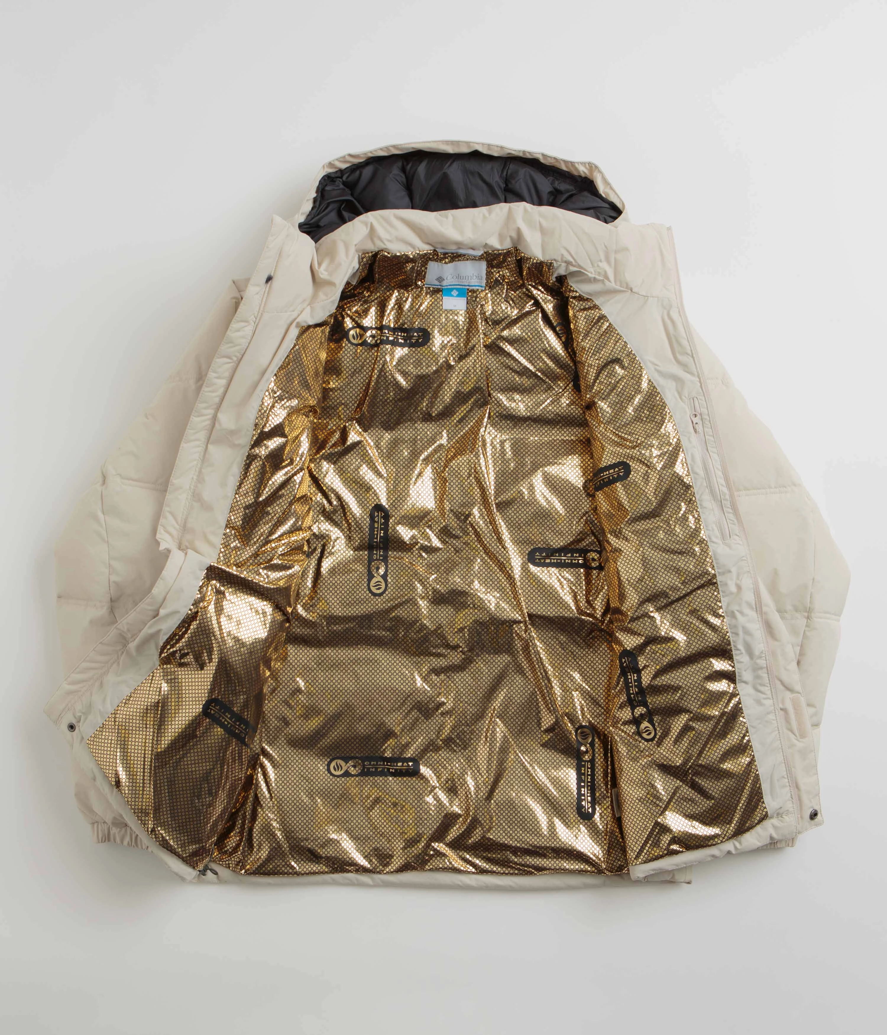 Columbia Landroamer Puffer Jacket - Dark Stone Eco Friendly Recycled Material