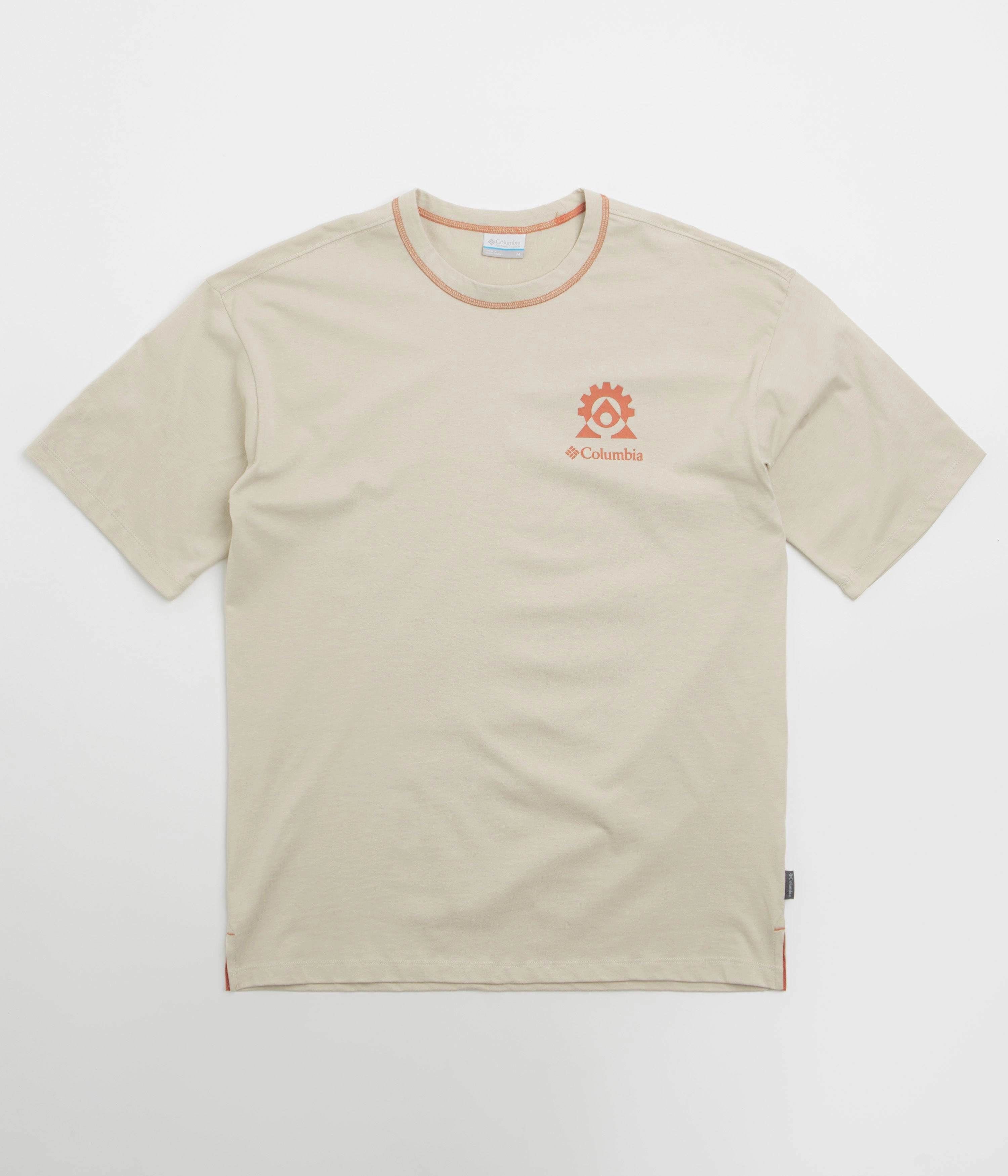 Elegant and Relaxed Timeless Layering Columbia Landroamer T-Shirt - Dark Stone