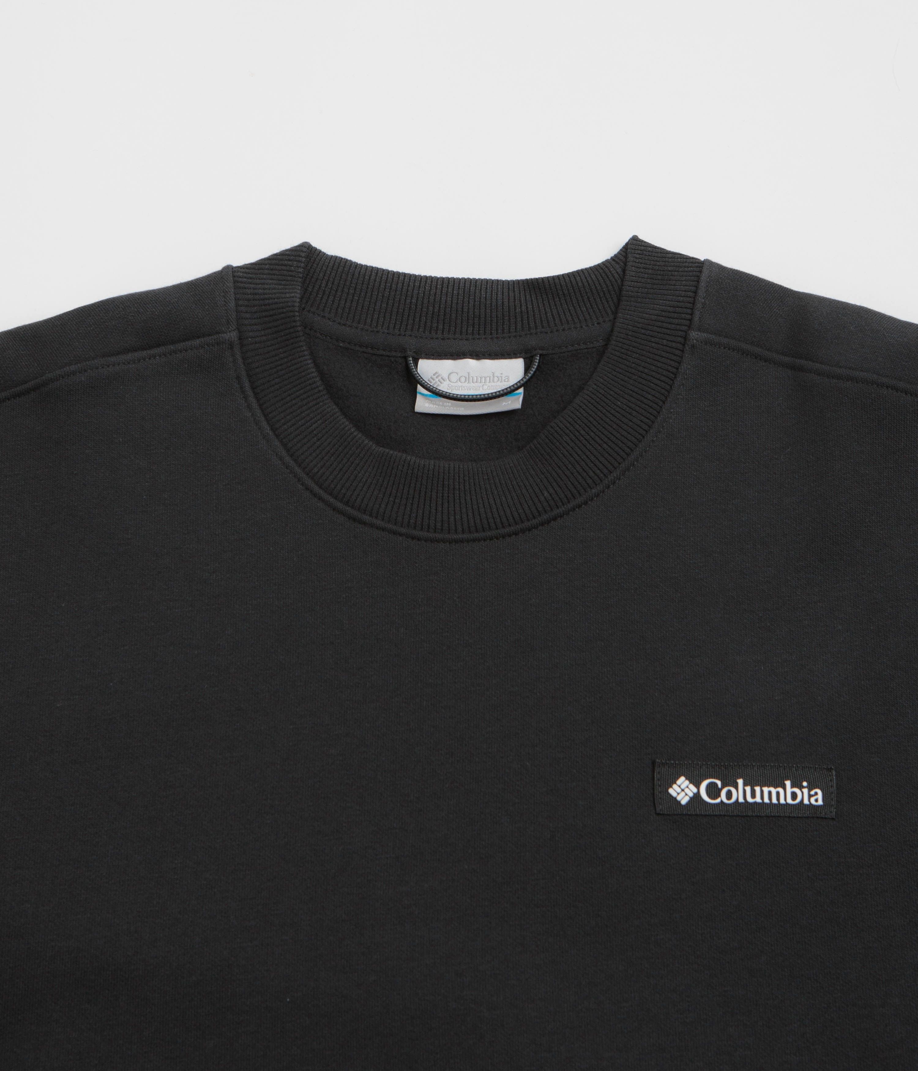 Cold Weather Wear Columbia Meridian Creek Crewneck Sweatshirt - Black
