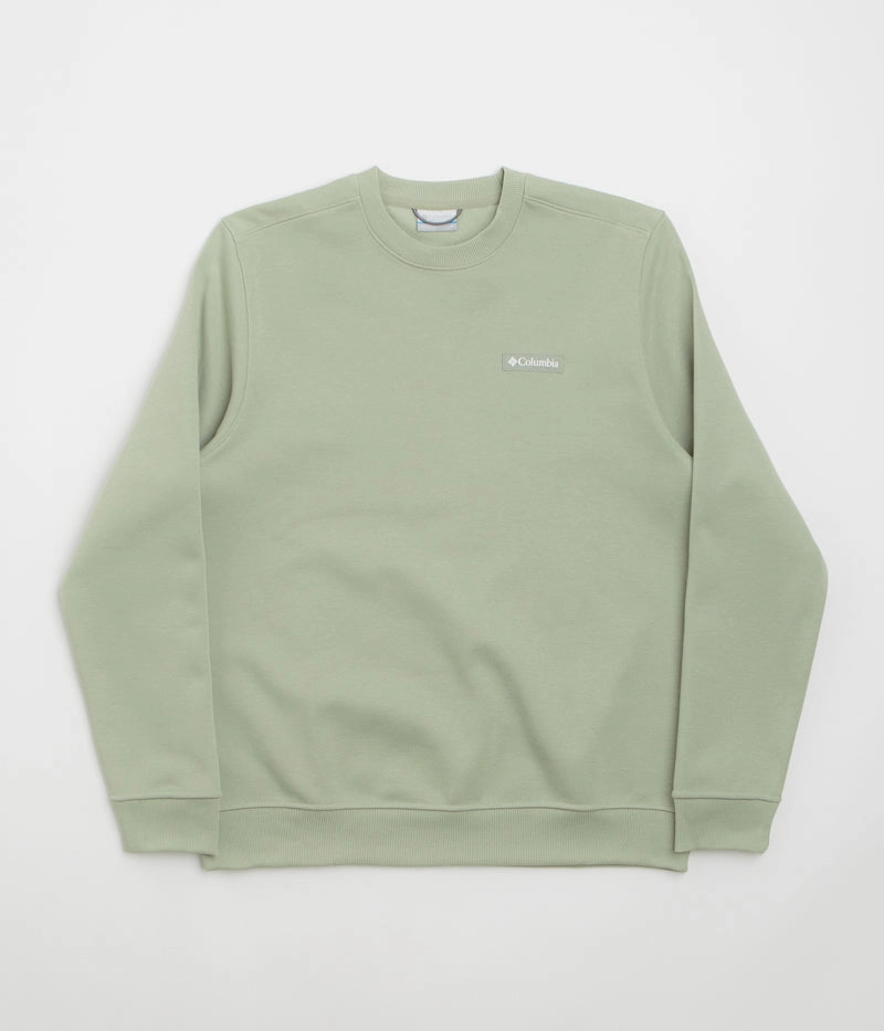 Premium Cotton Blend Versatile Outfit Columbia Meridian Creek Crewneck Sweatshirt - Safari