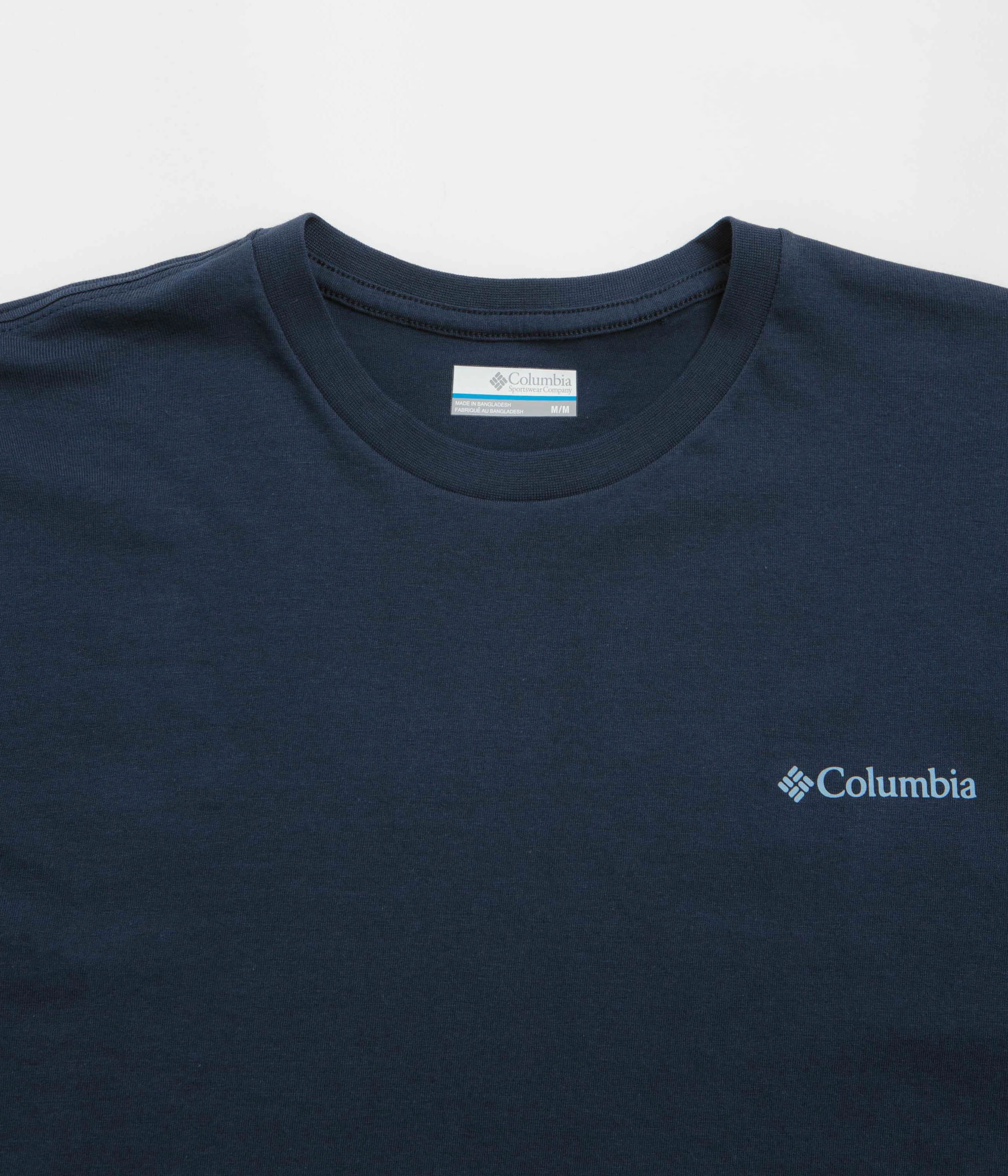 Columbia North Cascades T-Shirt - Collegiate Navy / Pasteled Framed Preppy
