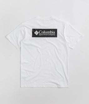 Columbia North Cascades T-Shirt - White / CSC Box Logo Comfy Fit
