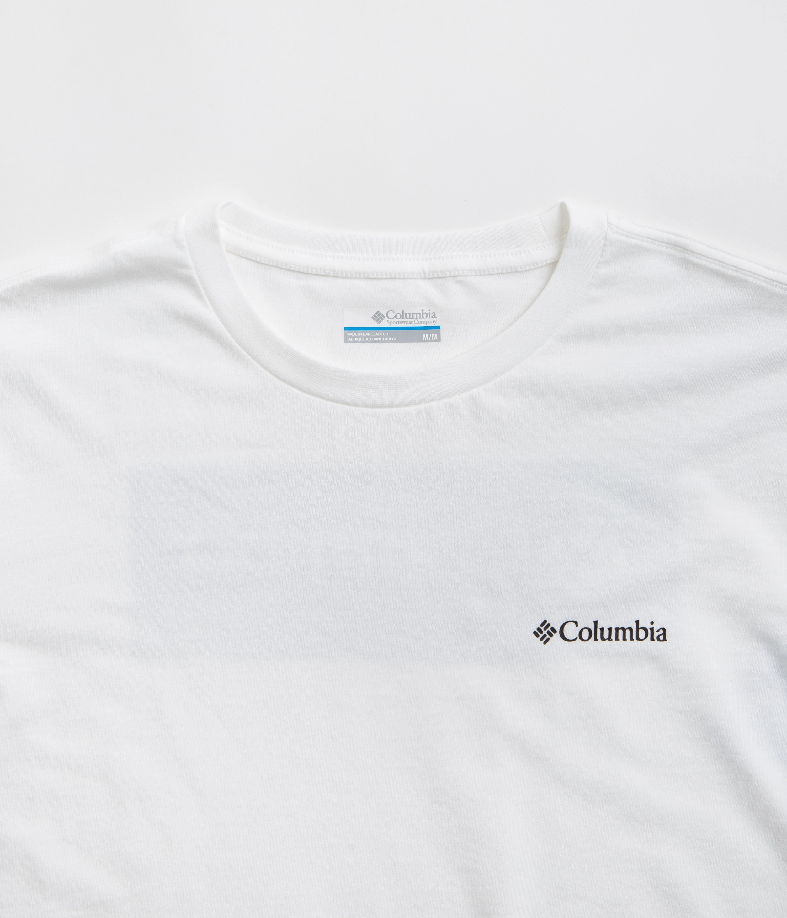 Limited Edition Multi Directional Stretch Columbia North Cascades T-Shirt - White / CSC Box Logo