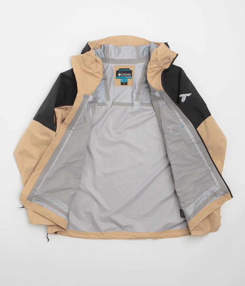 Columbia Northwest Explorer 3L Shell Jacket - Canoe / Black Light Reflectivity Trim OdorResistantTreatment