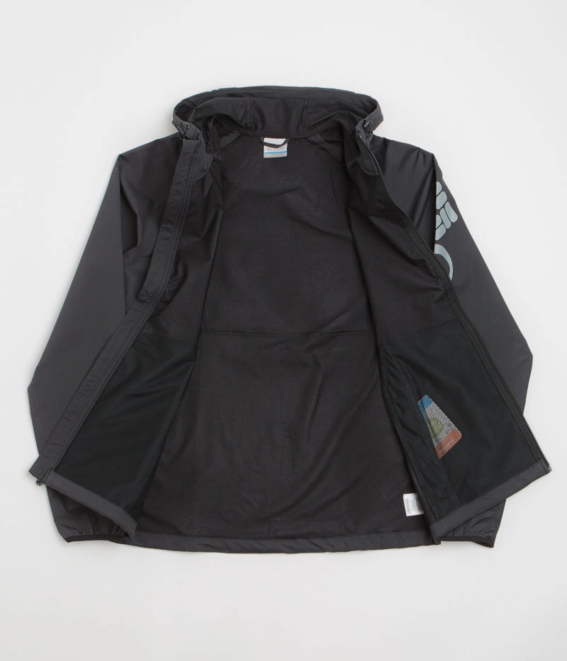 Comfort Flex Fit Sustainable Recycled Material Columbia Panther Creek II Jacket - Black