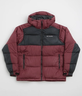 UV Protection Columbia Pike Lake II Hooded Jacket - Rich Wine / Black