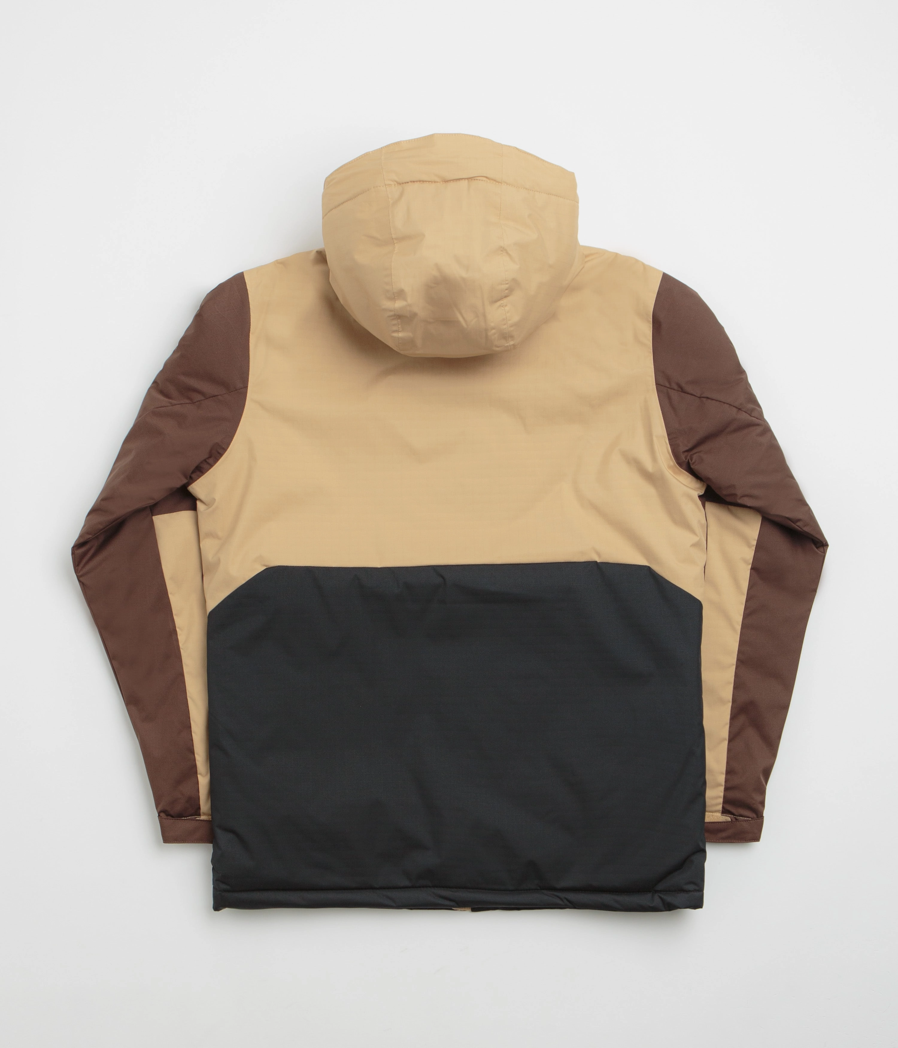 Long Length Columbia Point Park II Insulated Jacket - Black / Tobacco / Canoe