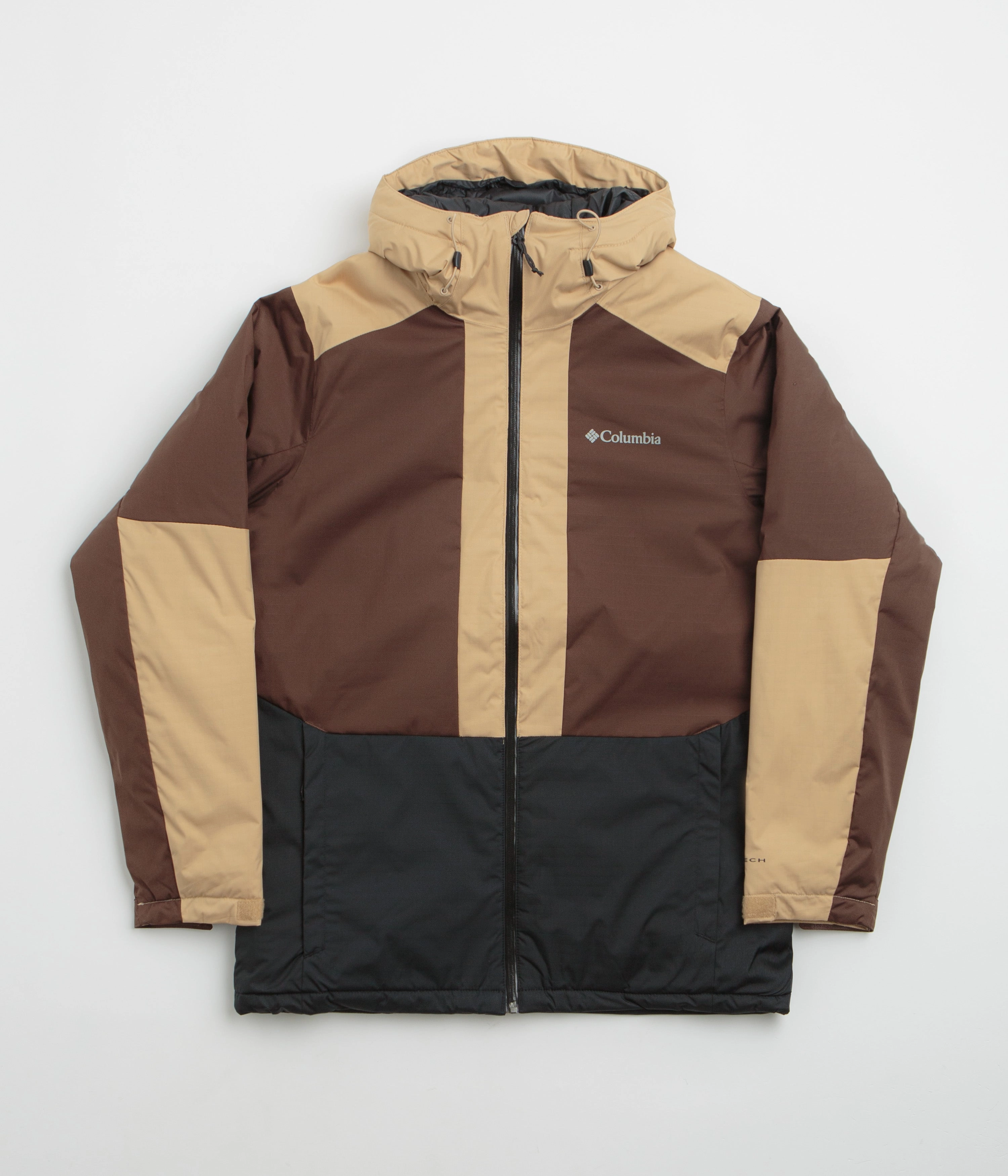 Columbia Point Park II Insulated Jacket - Black / Tobacco / Canoe Chill Day Layer