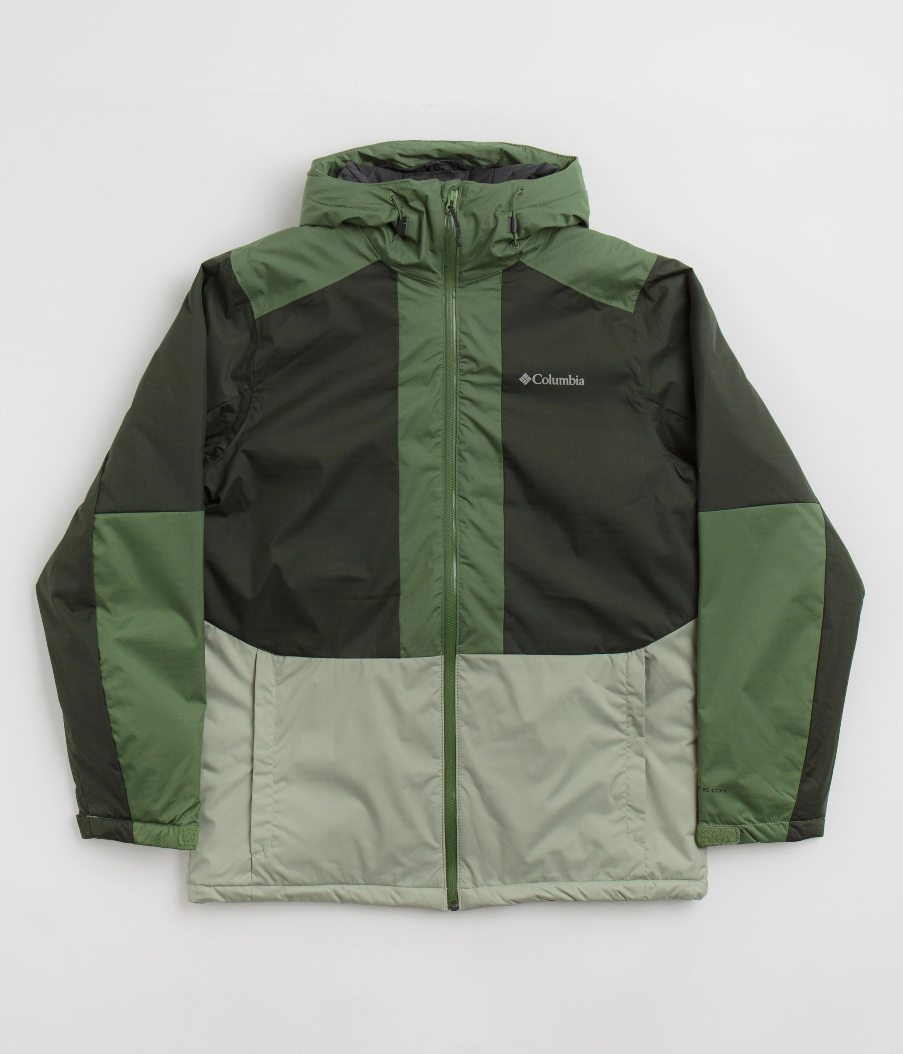 Columbia Point Park II Insulated Jacket - Canteen / Greenscape / Safari Relaxed Fit Structure