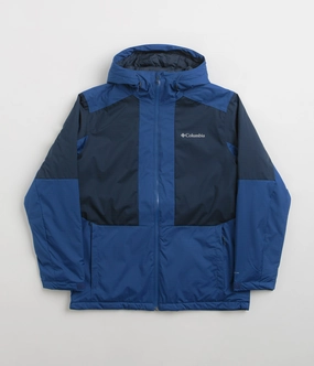 Columbia Point Park II Insulated Jacket - Mountain Blue / Collegiate Navy Flexible Shoulder Panels