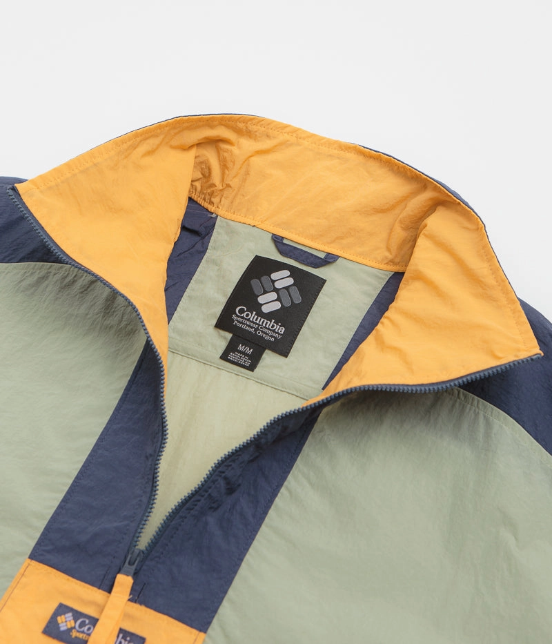 Columbia Riptide II Retro Windbreaker Anorak - Safari / Nocturnal ReflectiveDetails Waterproof Zipper