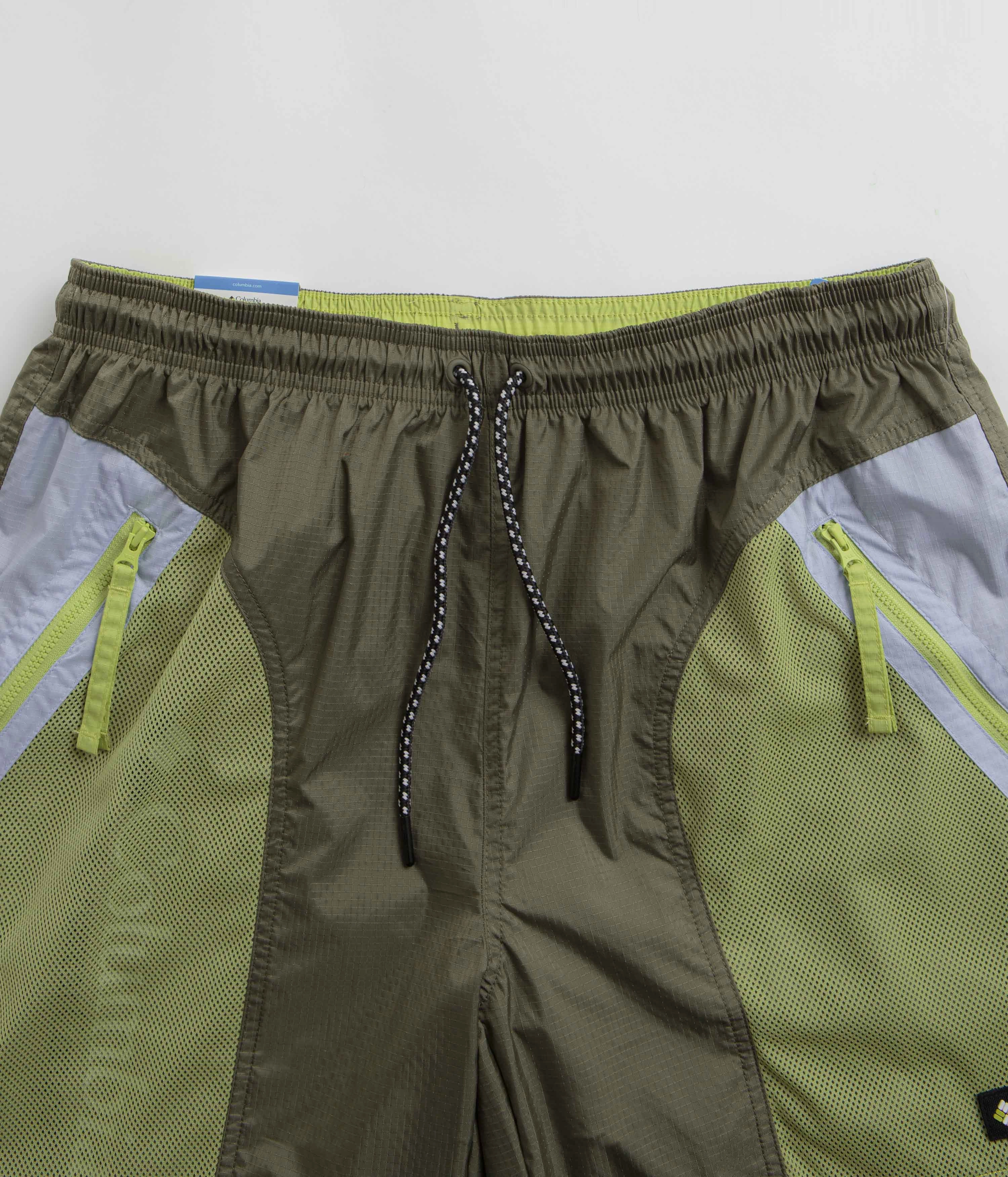 Casual Wear Columbia Riptide II Shorts - Stone Green / Whisper / Napa Green
