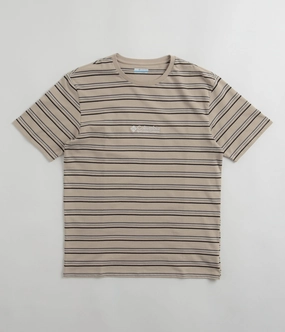 Columbia Somer Slope Striped T-Shirt - Ancient Fossil Urban Streetwear
