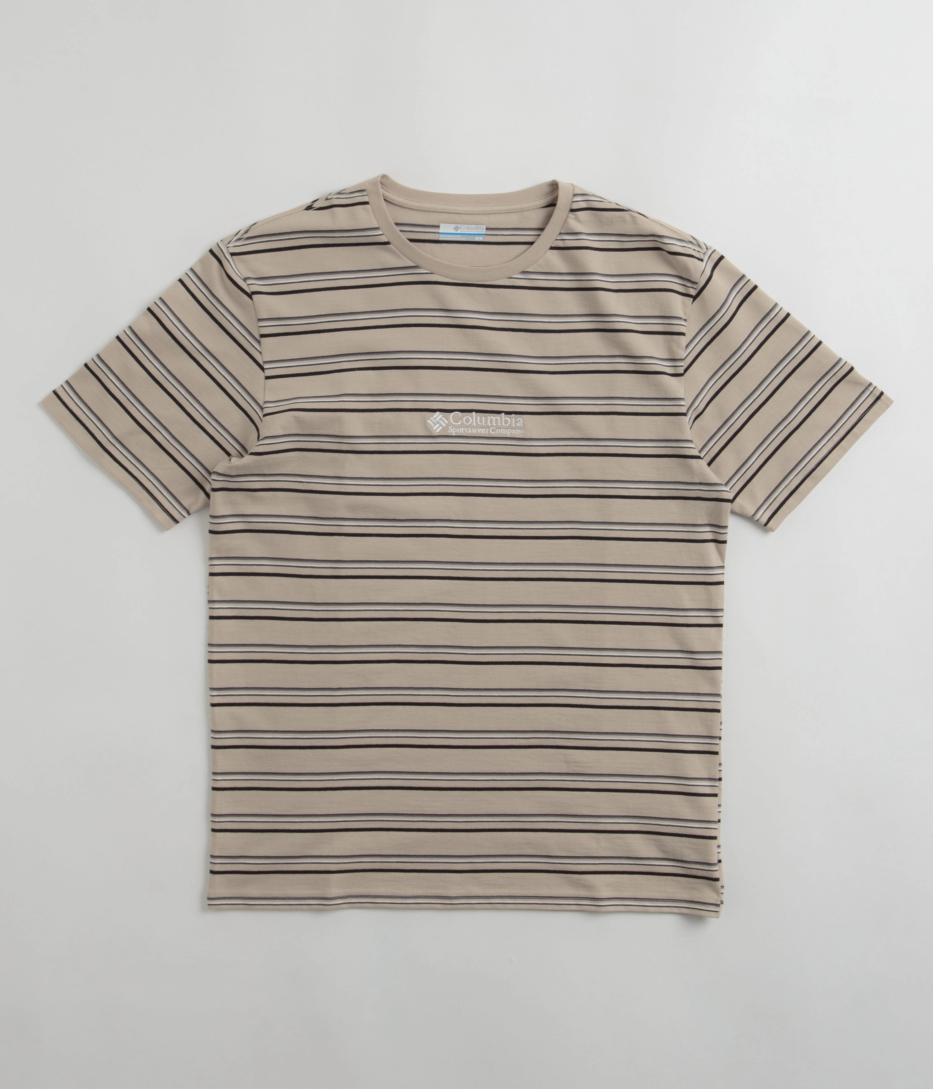 Columbia Somer Slope Striped T-Shirt - Ancient Fossil Urban Streetwear