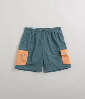 Cotton shorts Columbia Summerdry Brief 7" Shorts - Cloudburst / Apricot Fizz