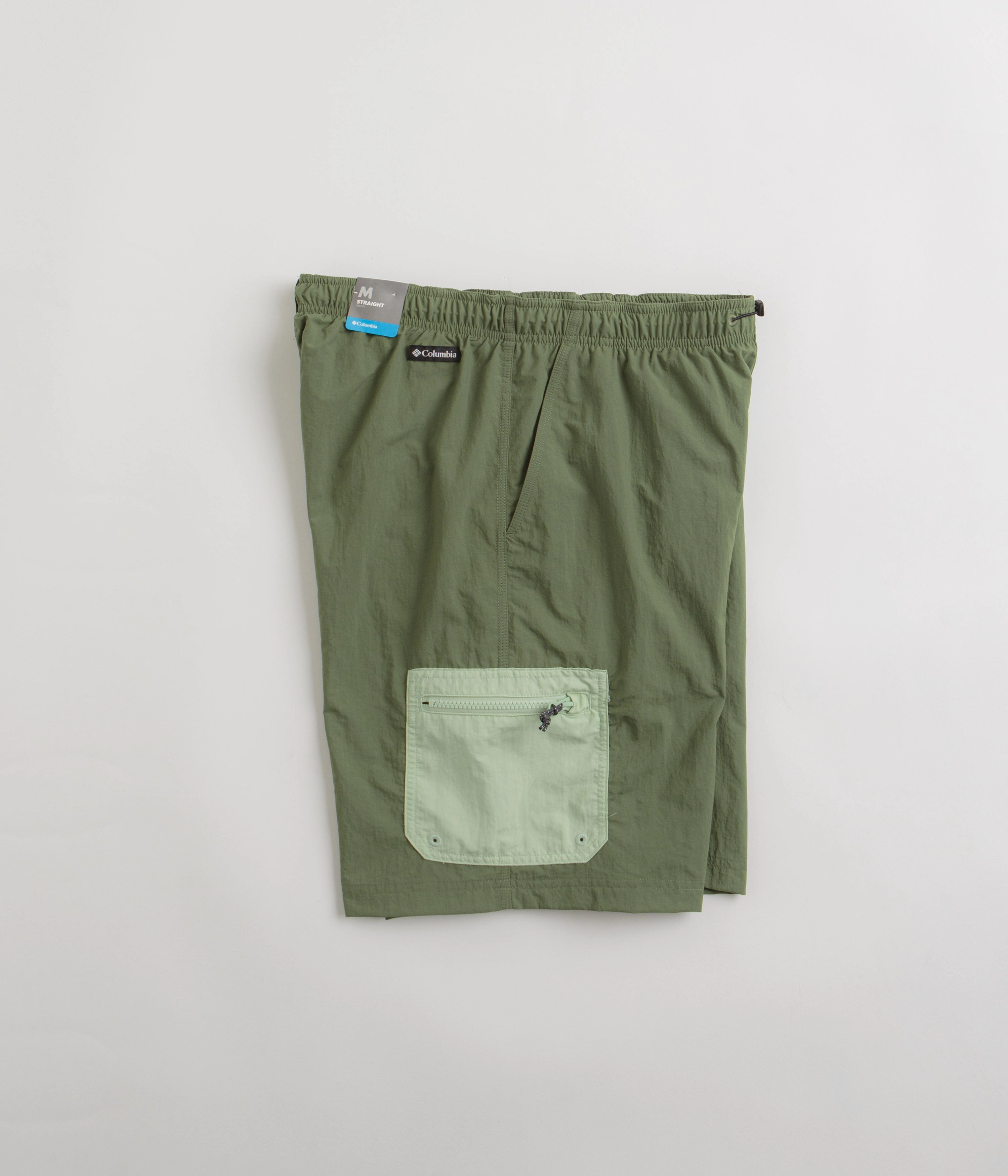 Columbia Summerdry Brief 9" Shorts - Canteen / Sage Leaf shrink - resistant