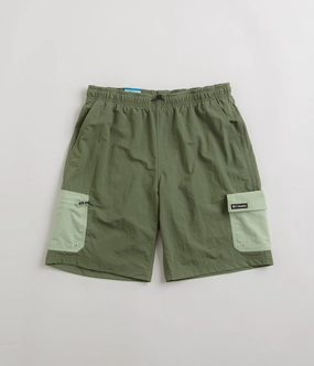 Columbia Summerdry Brief 9" Shorts - Canteen / Sage Leaf volleyball outfit Breezy Waist