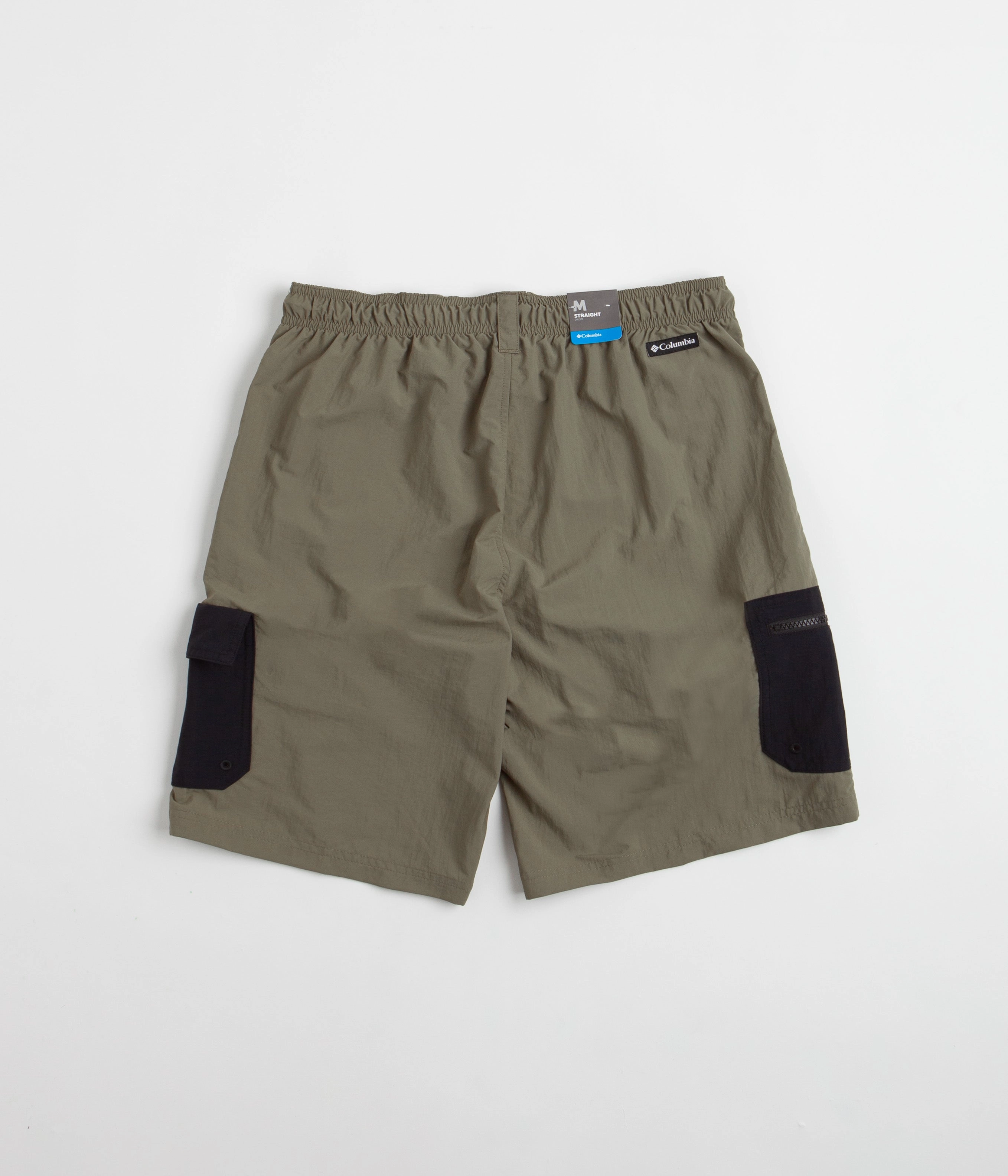 Columbia Summerdry Brief 9" Shorts - Stone Green khaki shorts Quick Slip