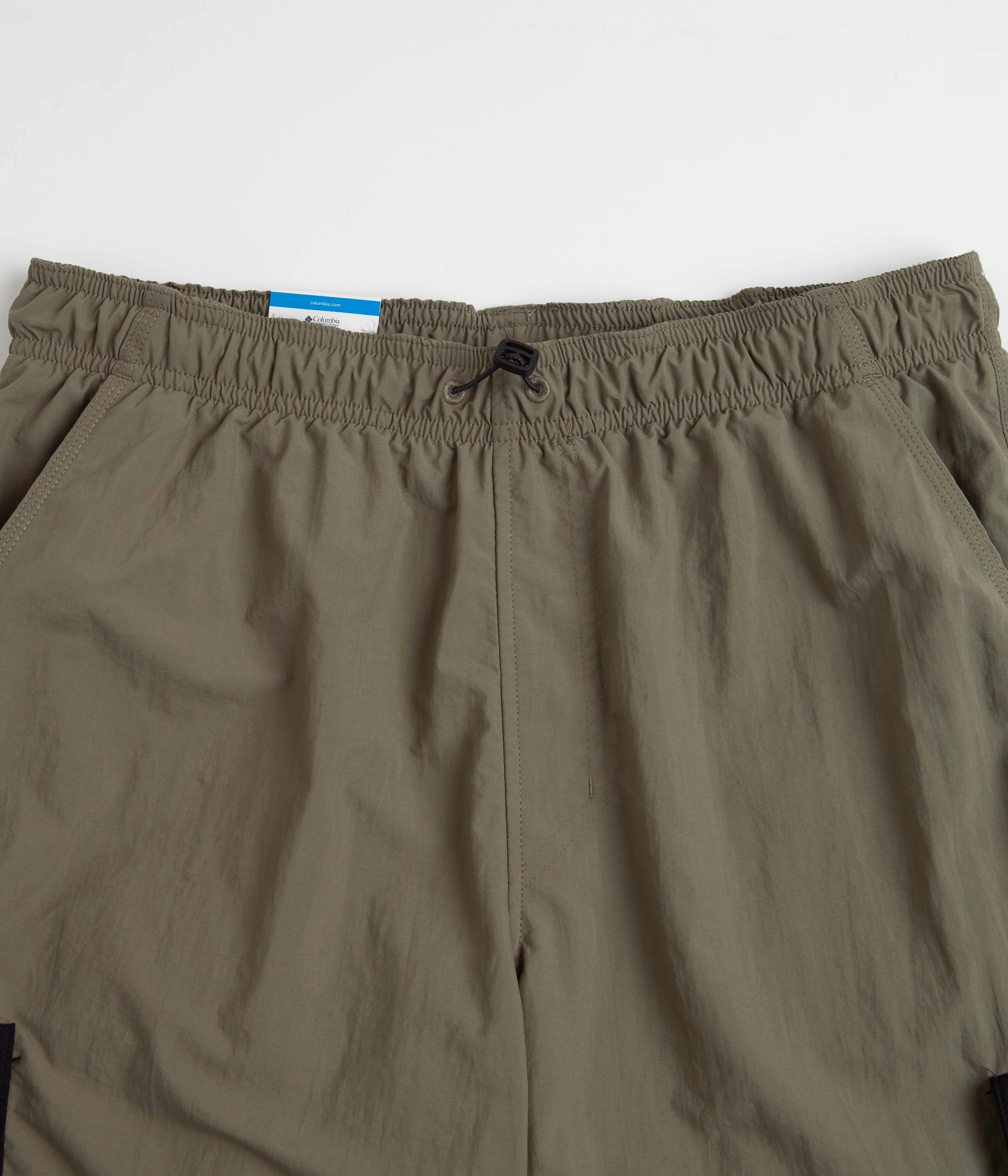 Columbia Summerdry Brief 9" Shorts - Stone Green hikers Silicone Gripper Strips