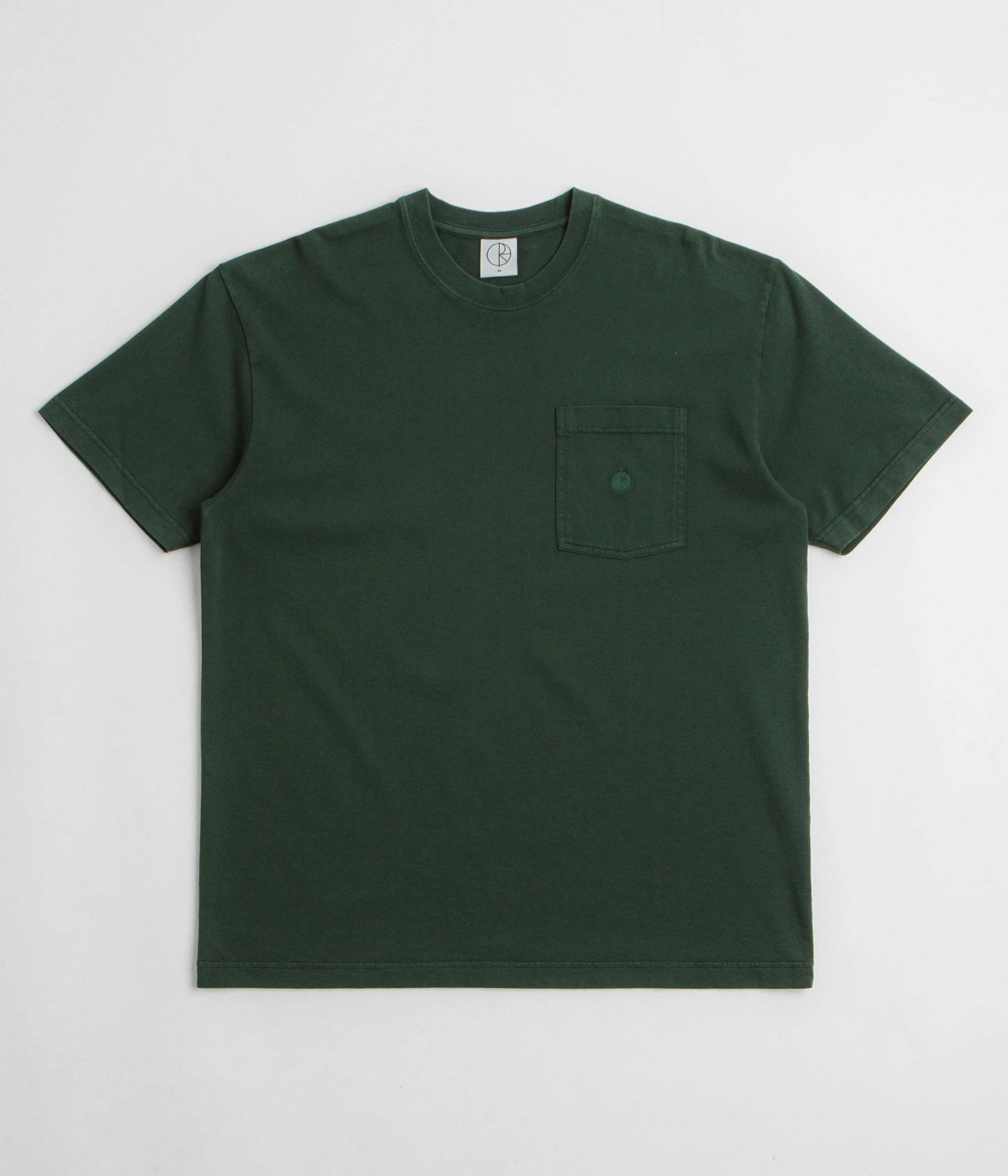 Polar Pocket T-Shirt - Dark Green Minimal Comfort Style