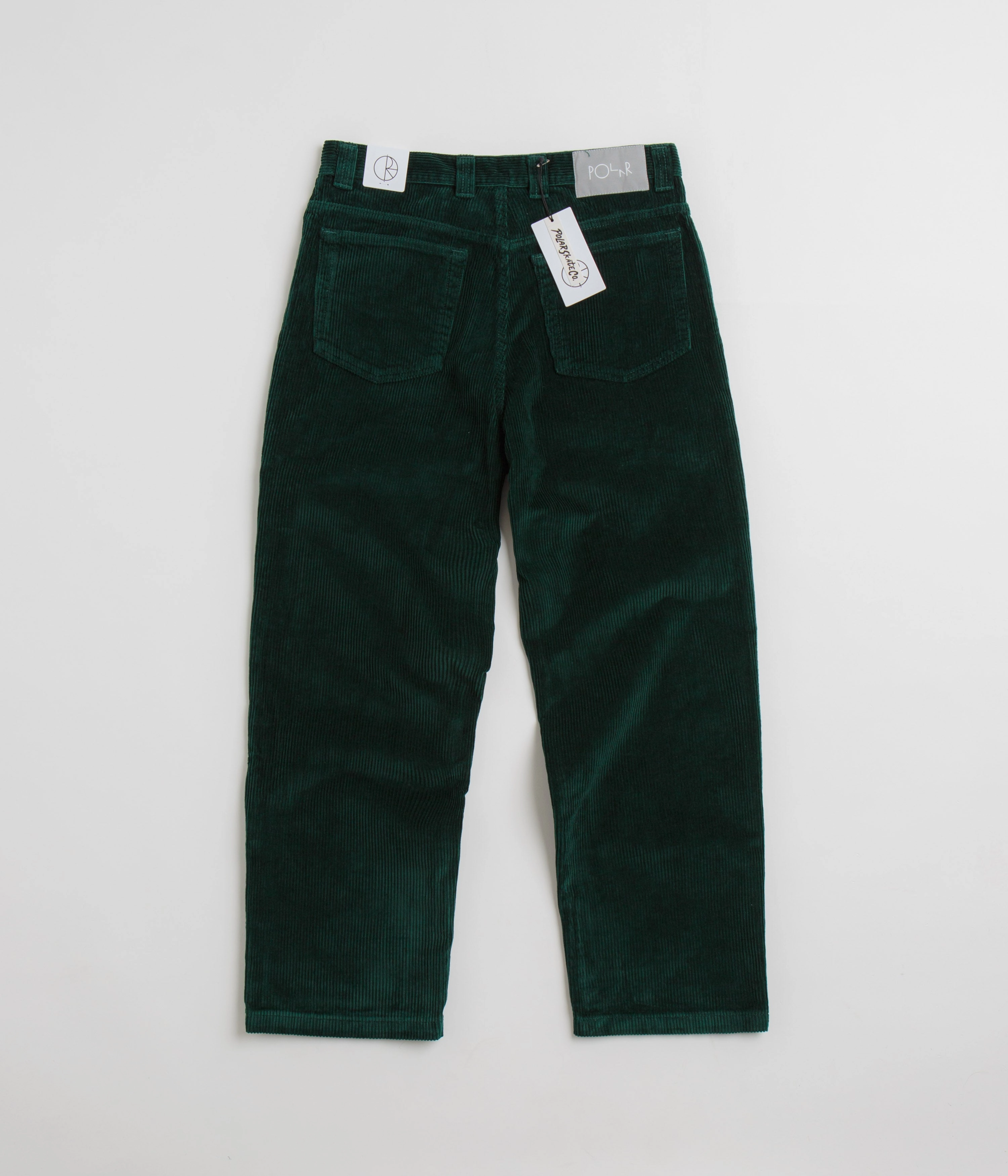 Flexible Comfort Wear Polar 93 Cord Trousers - Dark Emerald