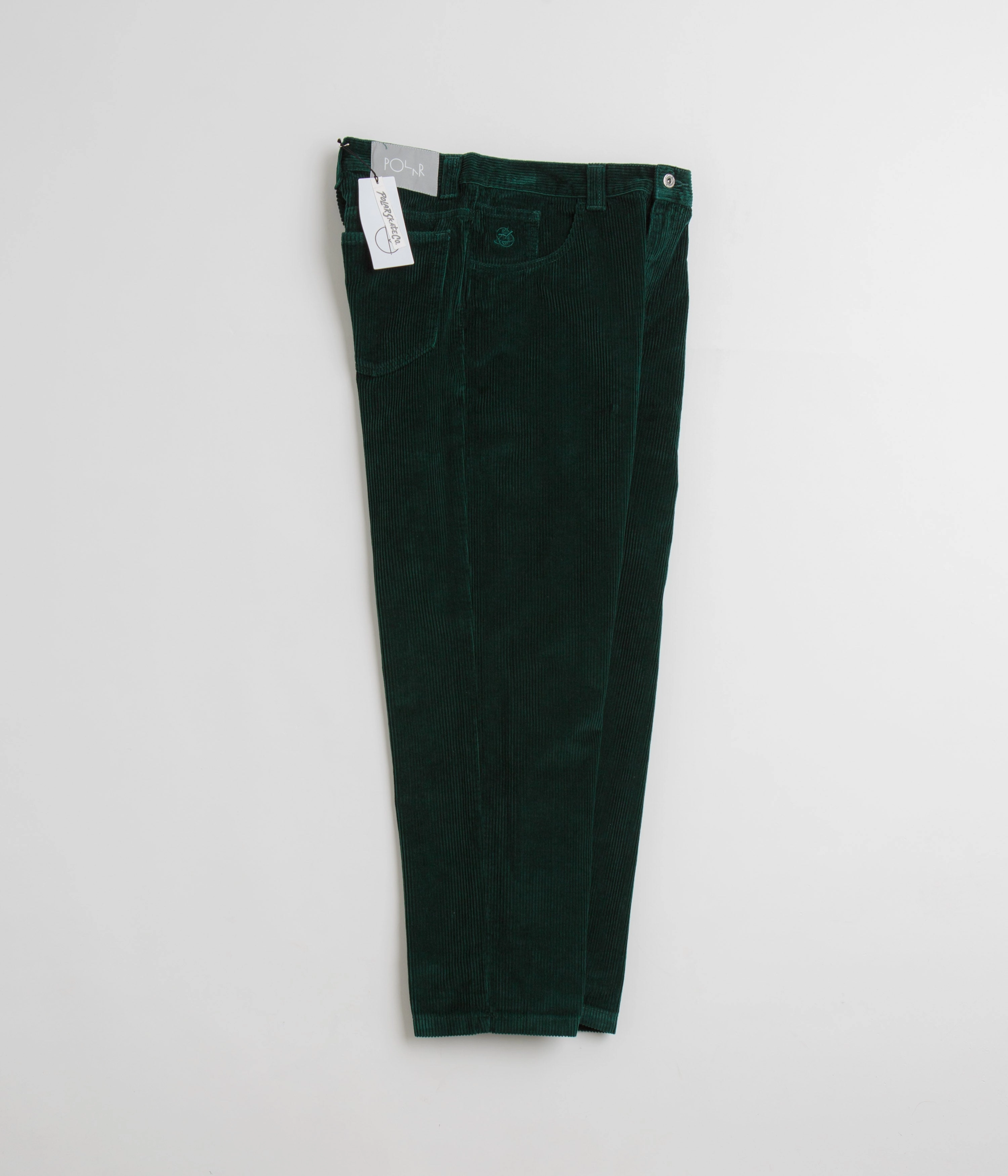 Polar 93 Cord Trousers - Dark Emerald Dynamic Flex Panels