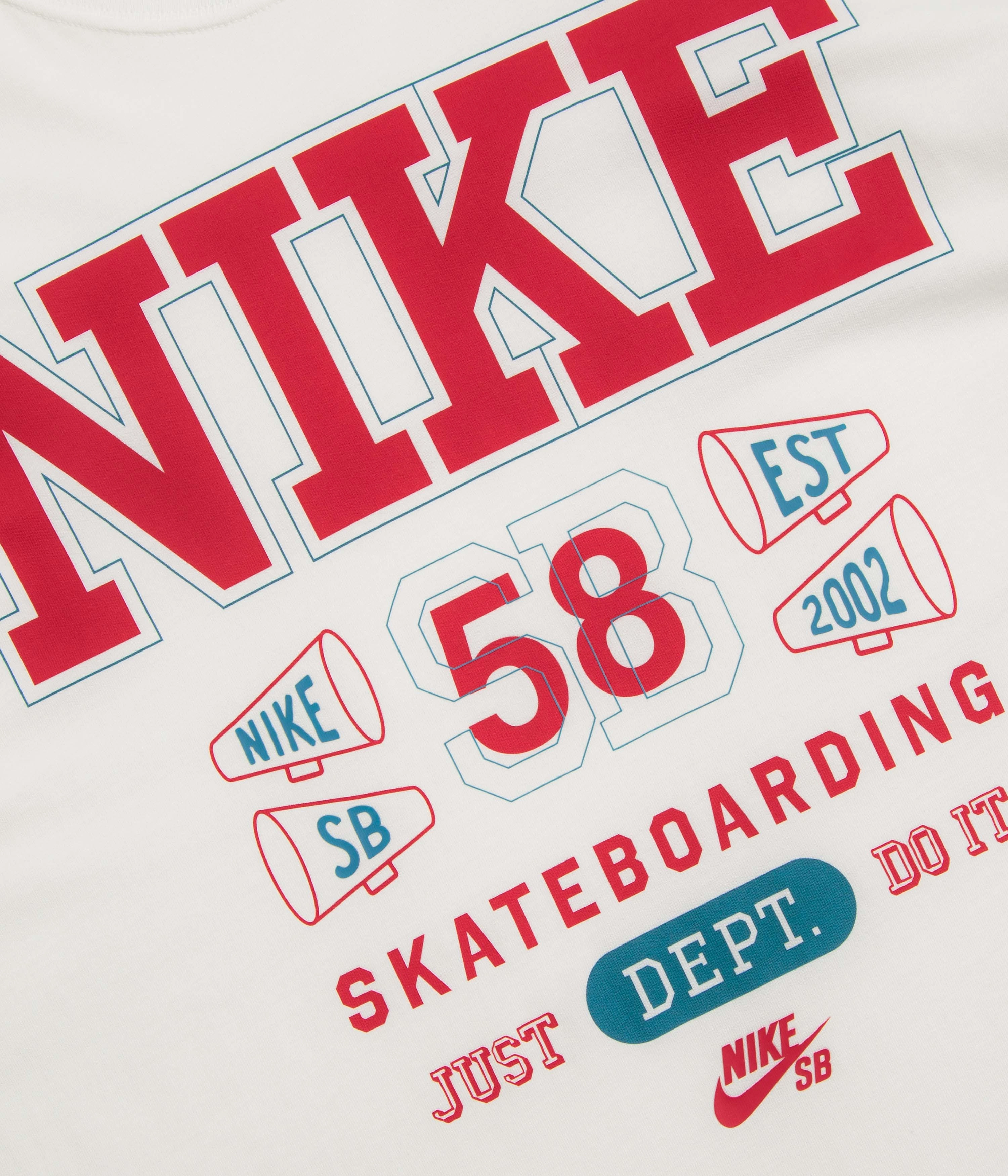 Nike SB Athletics T-Shirt - Sail Daily Favorite Seamless Edging