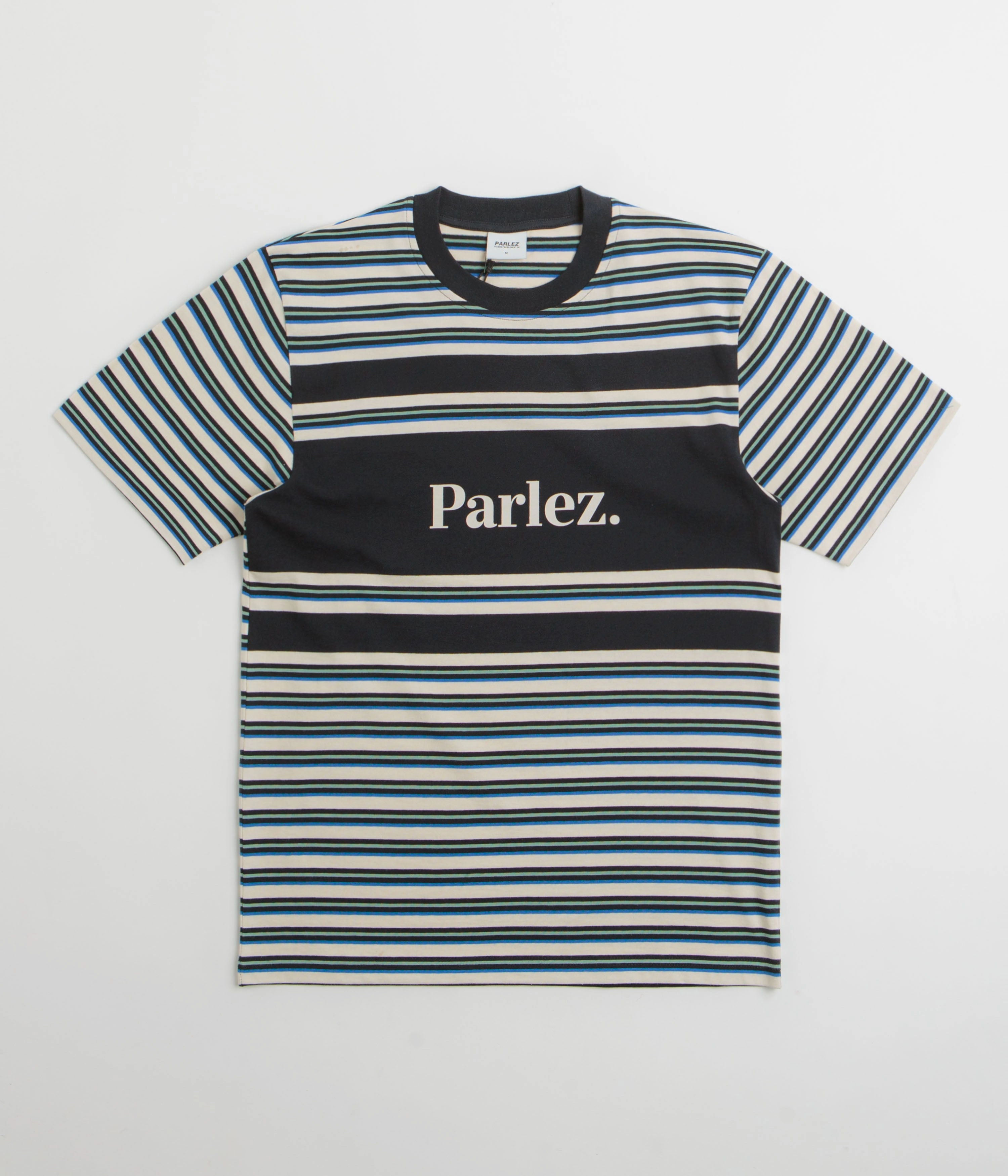 Stylish piece Parlez Solar YD Stripe T-Shirt - Midnight