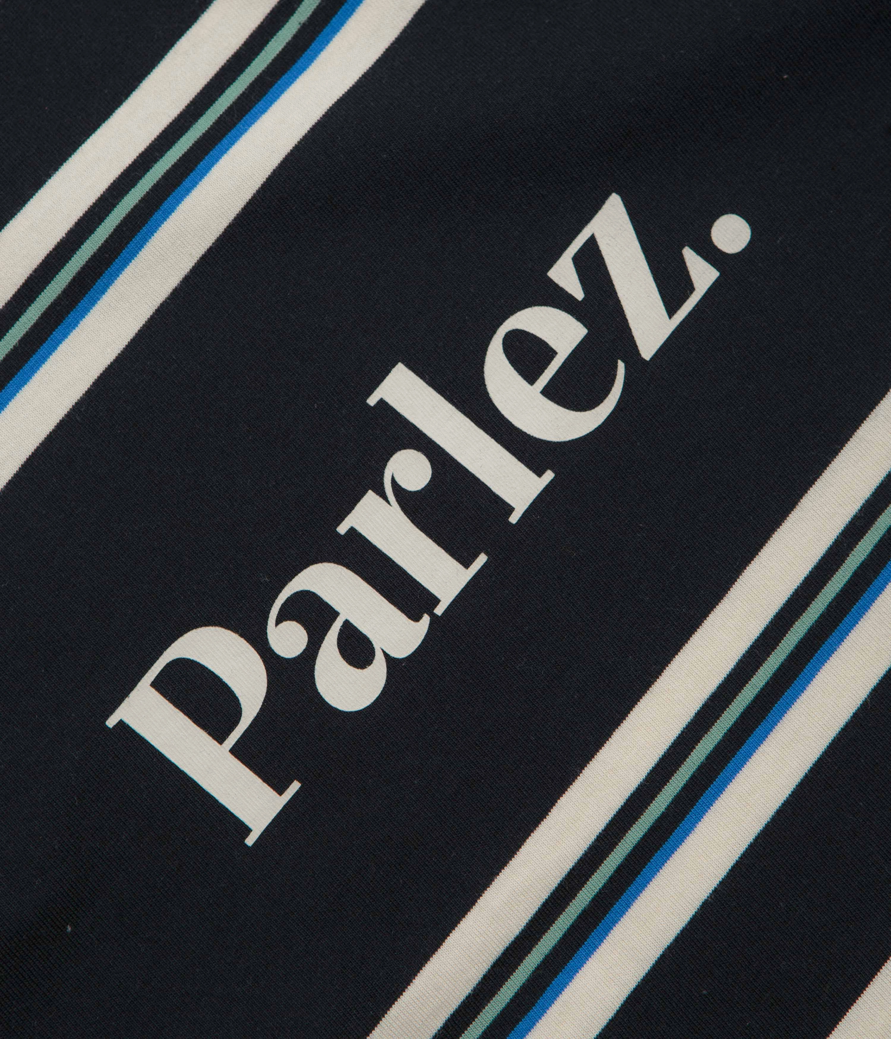 Comfy Layer Parlez Solar YD Stripe T-Shirt - Midnight