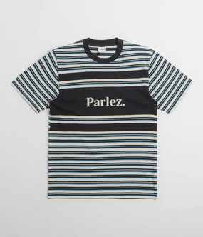 Ultimate Wear Travel convenience Parlez Solar YD Stripe T-Shirt - Midnight