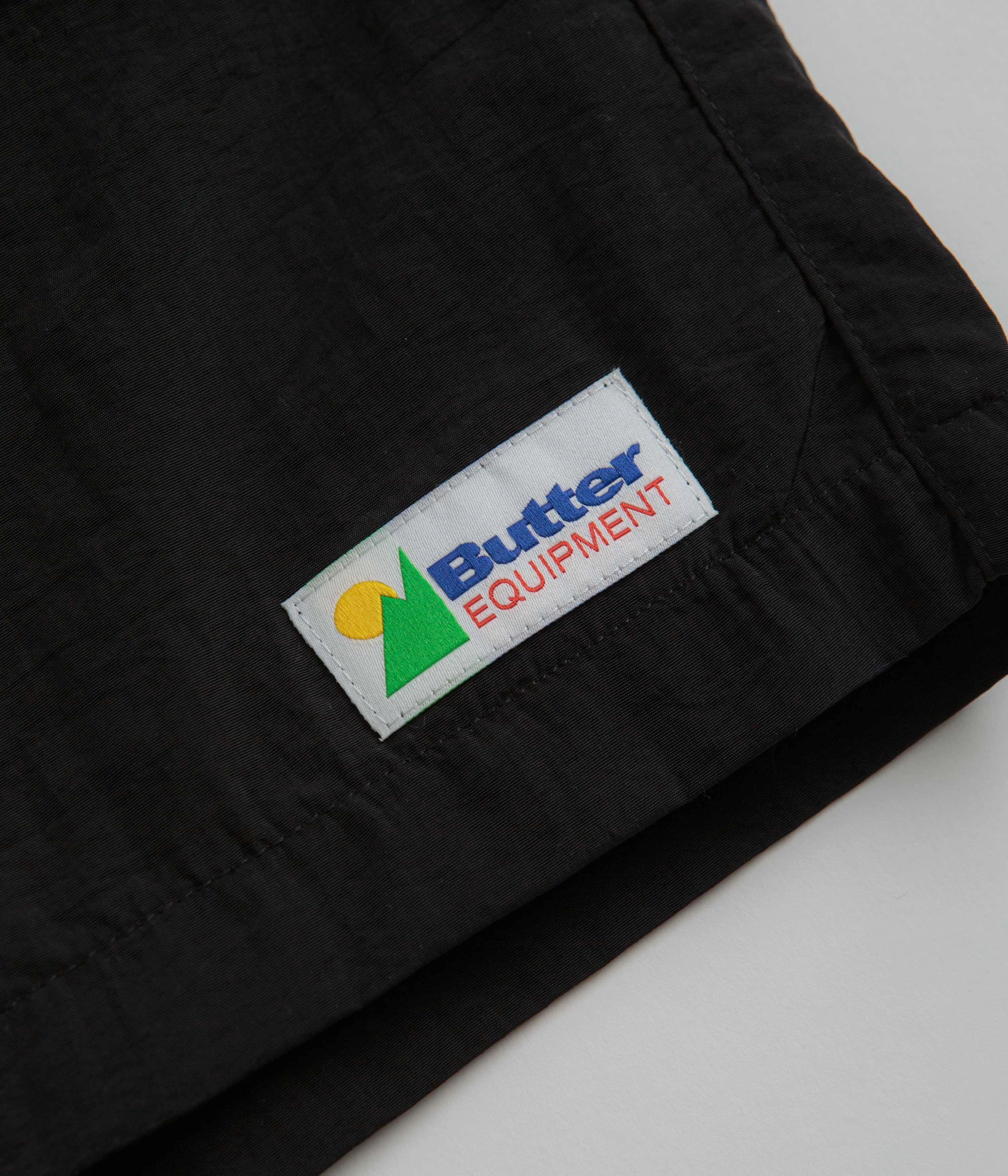 Breathable mesh lining Butter Goods Equipment Shorts - Black