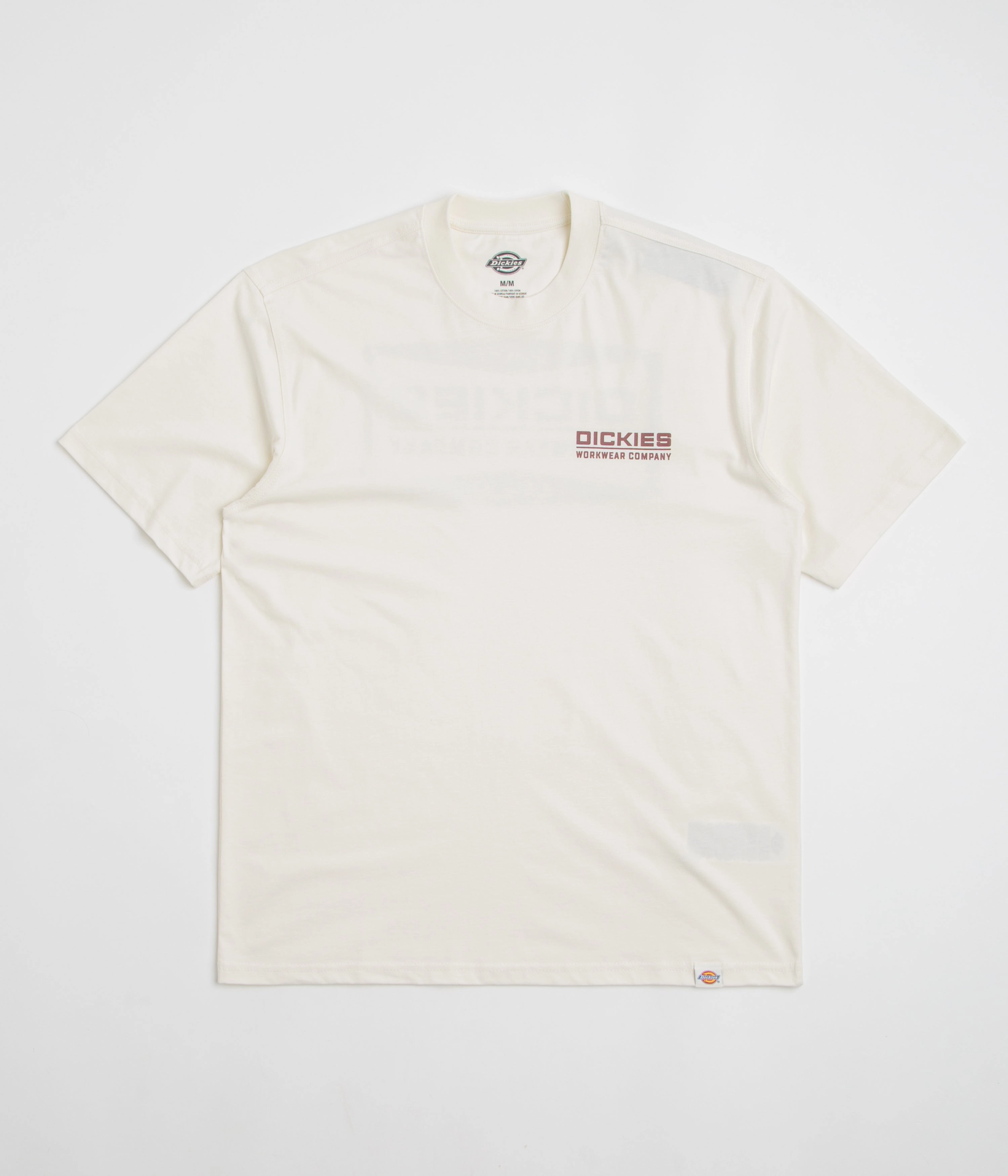 Dickies Bolivar T-Shirt - Egret Wrinkle Resistant Material