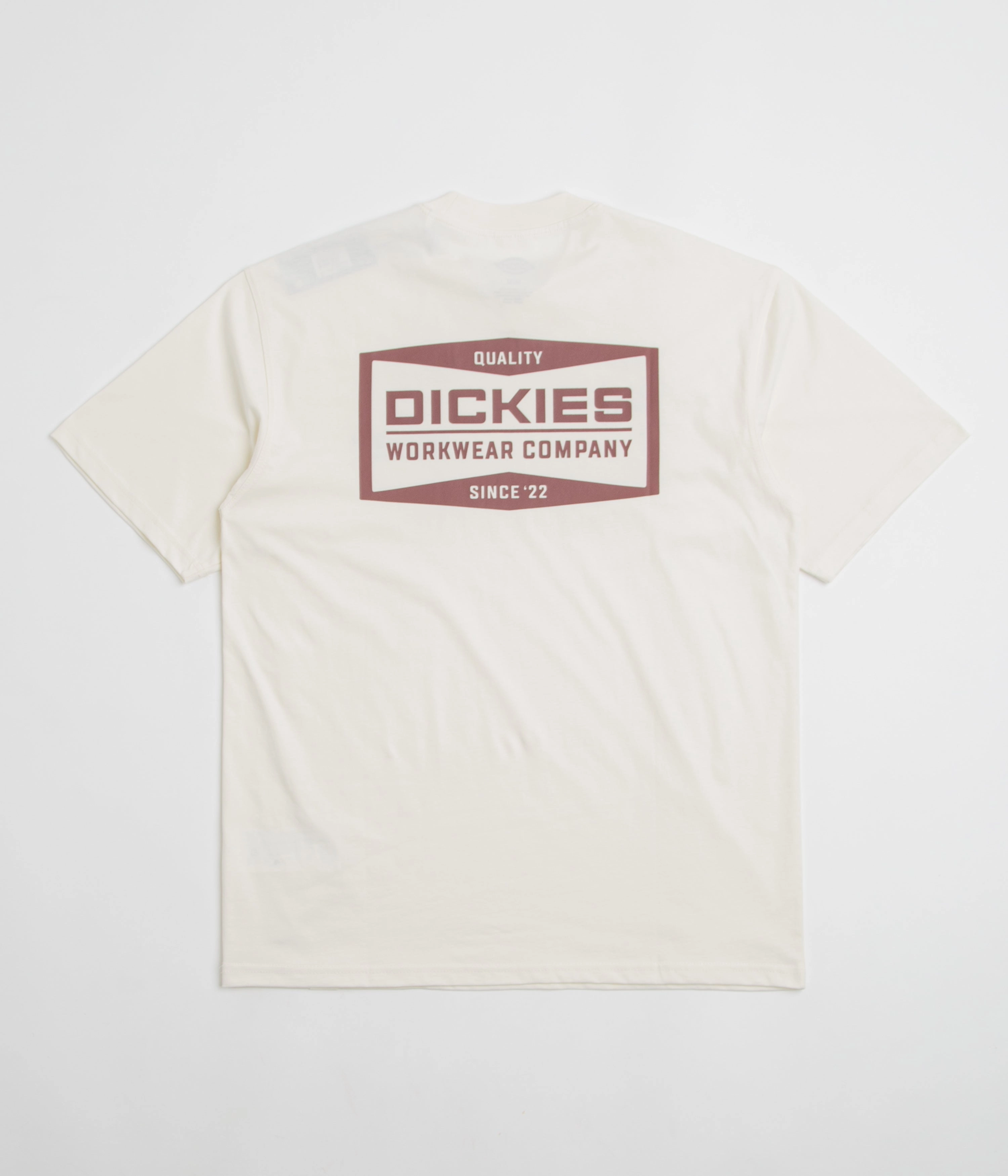 Dickies Bolivar T-Shirt - Egret Travel Wear Indoor Comfort