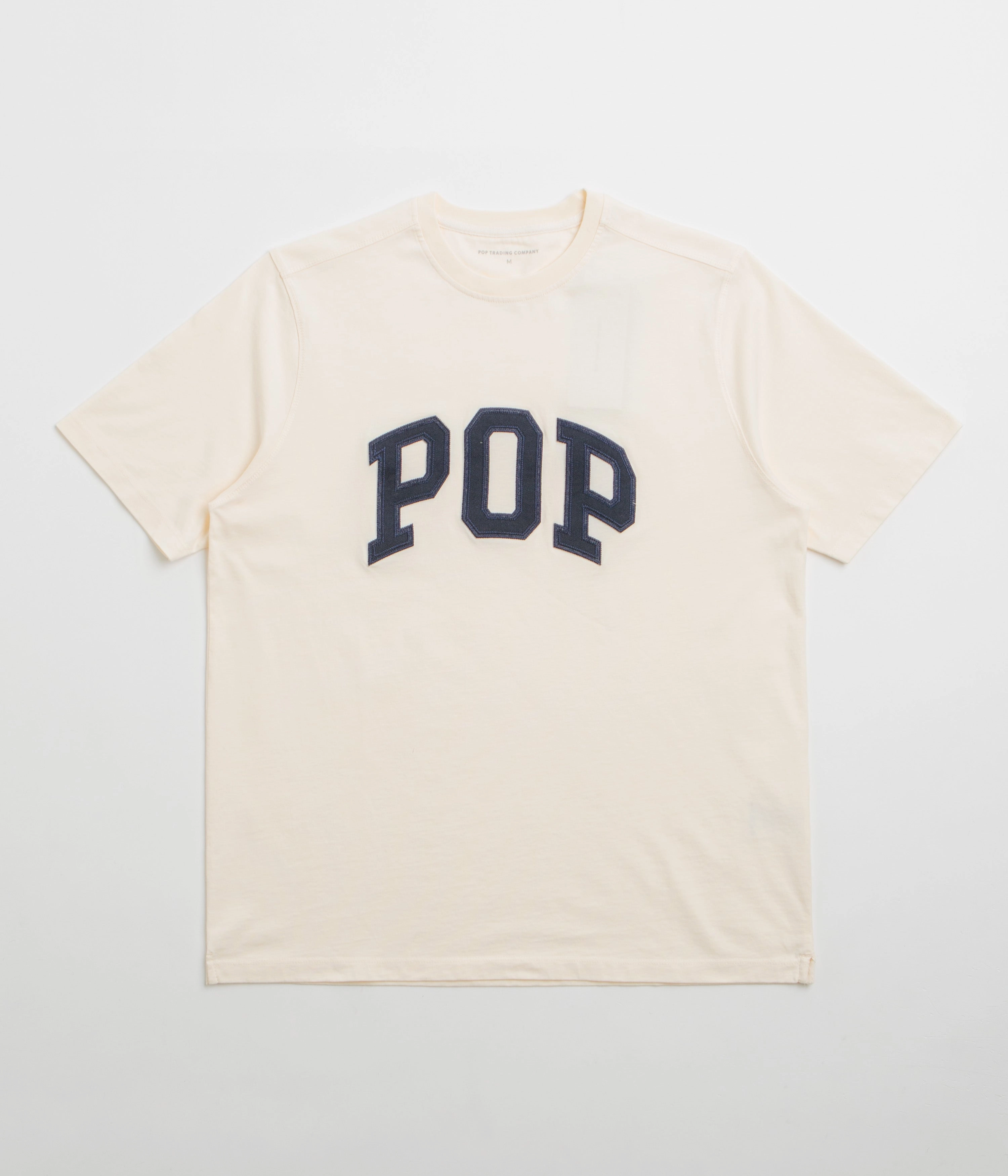 Pop Trading Company Arch T-Shirt - Off White Chic and Cozy Wear Everyday Fit