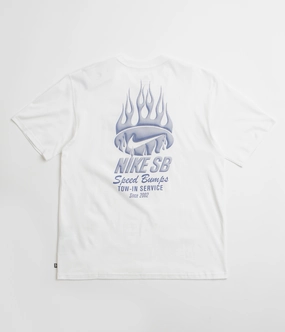 Cool Weather Wear AntiStaticLining Nike SB Tow T-Shirt - White