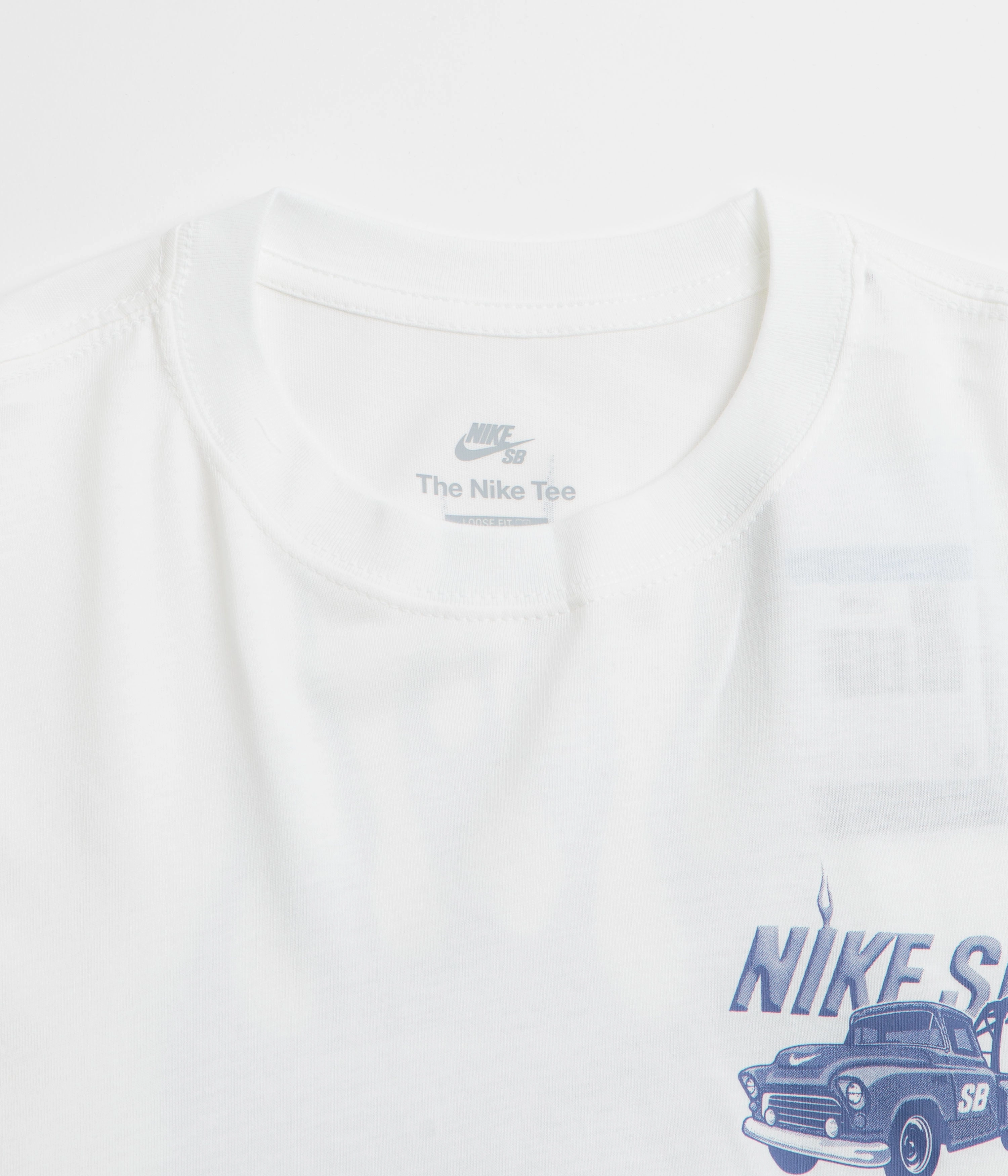 Sporty Design Travel Comfort Style Nike SB Tow T-Shirt - White