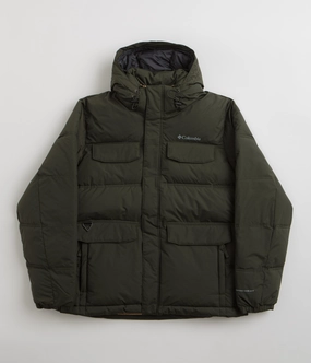 Anti Pill Technology Quick Dry Material Columbia Landroamer Puffer Jacket - Greenscape
