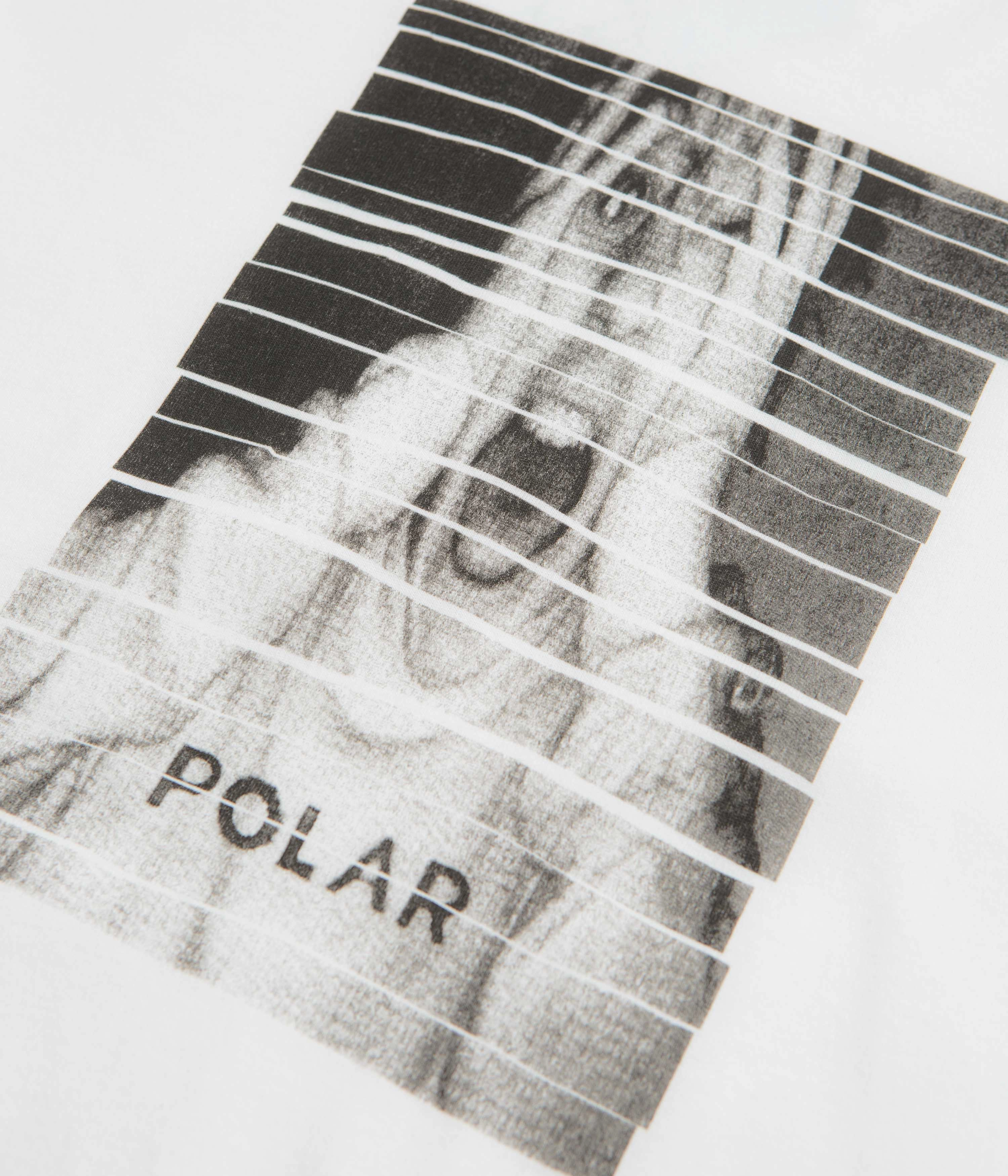 Slim Fit Design Polar Scream T-Shirt - White