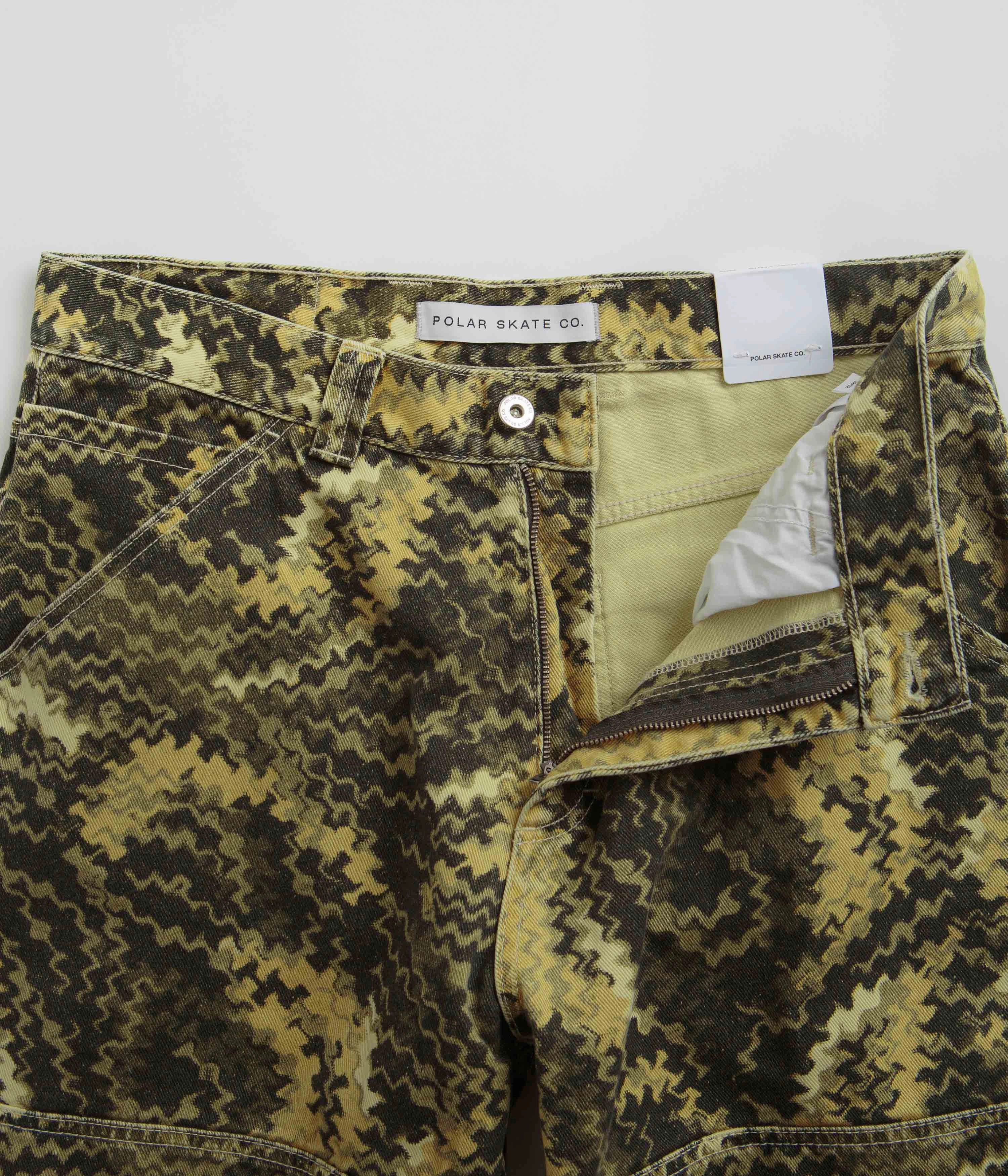 Polar 93 Camo Work Pants - Green Fashion-Forward