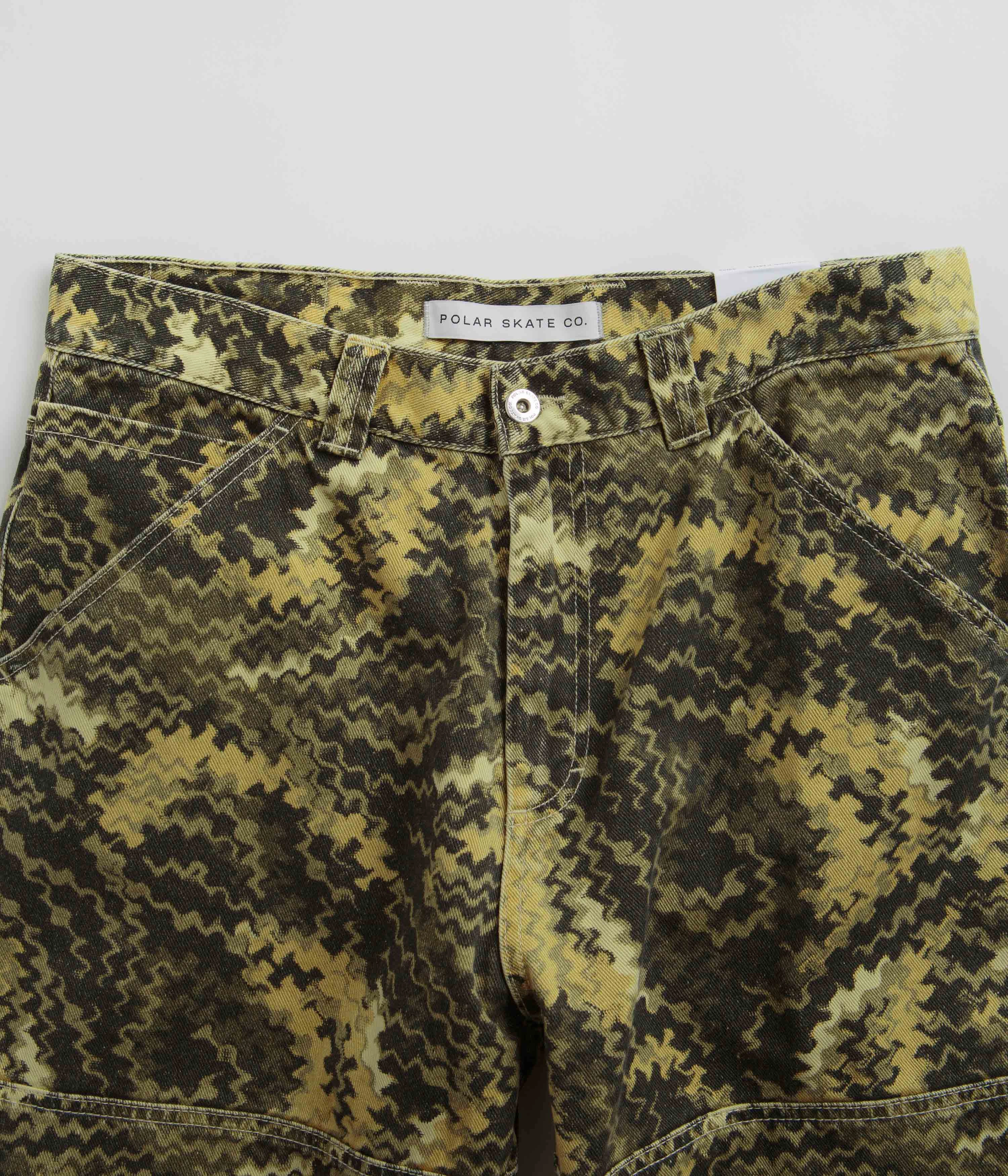 Polar 93 Camo Work Pants - Green Travel Essential Compact Pack
