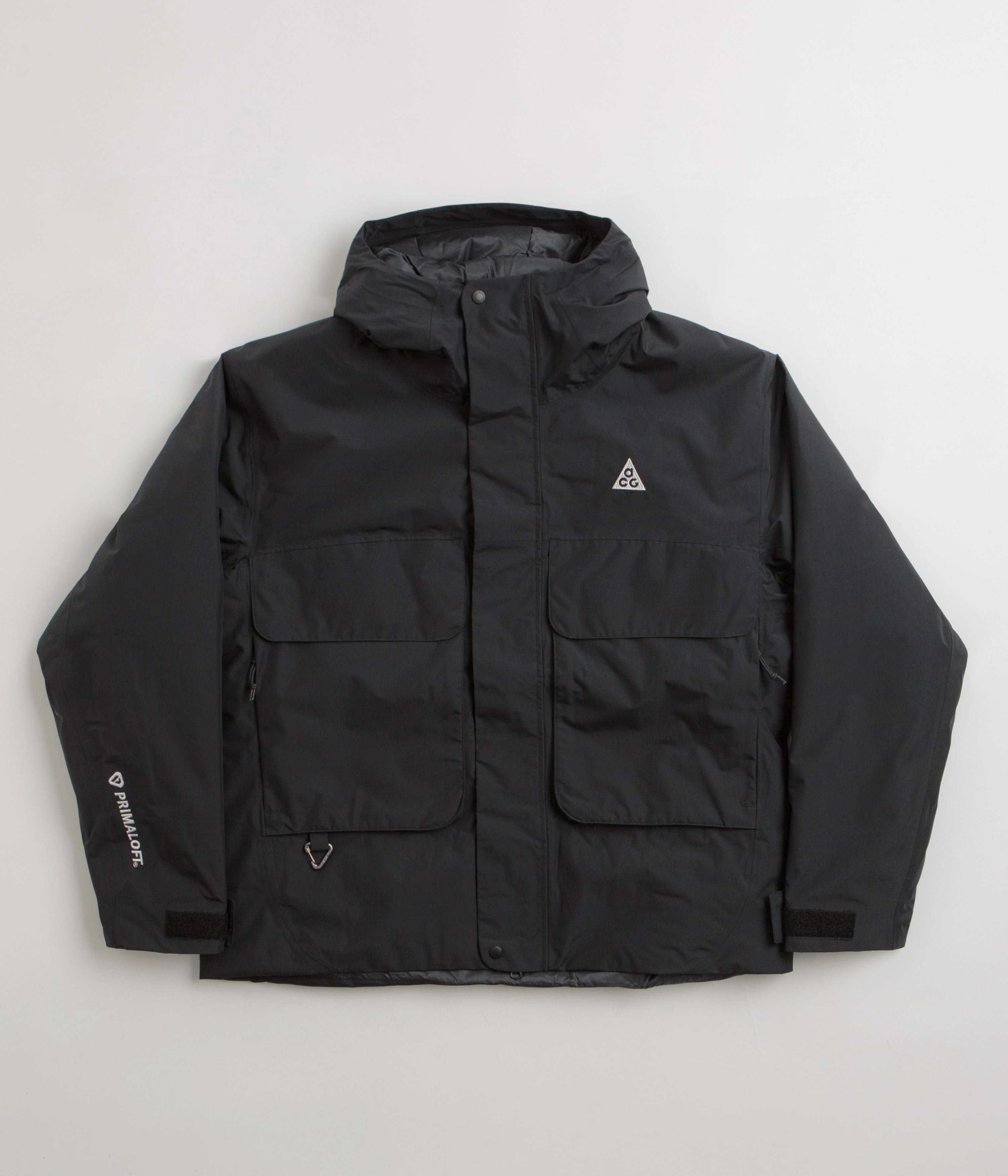 City Chill Style Adjustable Hem Cords Nike ACG Skull Peak Jacket - Black / Anthracite / Black / Summit White