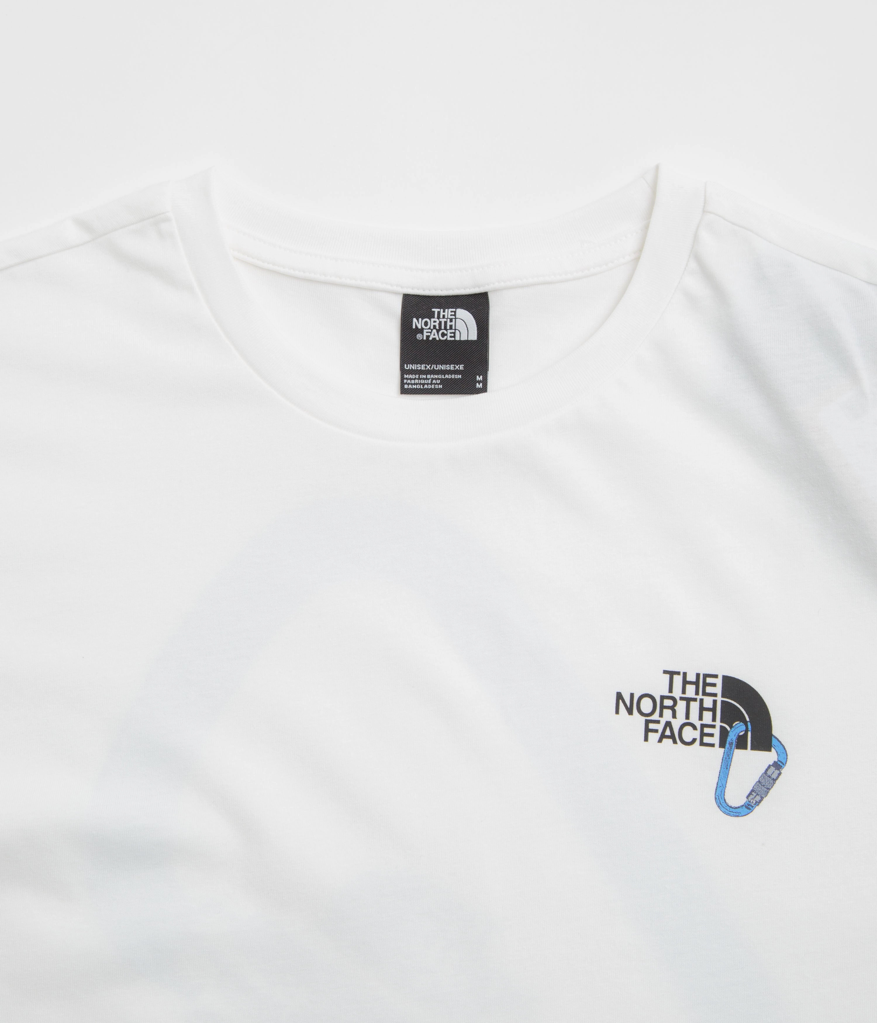 anniversary Feminine Fit The North Face Explore Carabiner Relaxed T-Shirt - TNF White