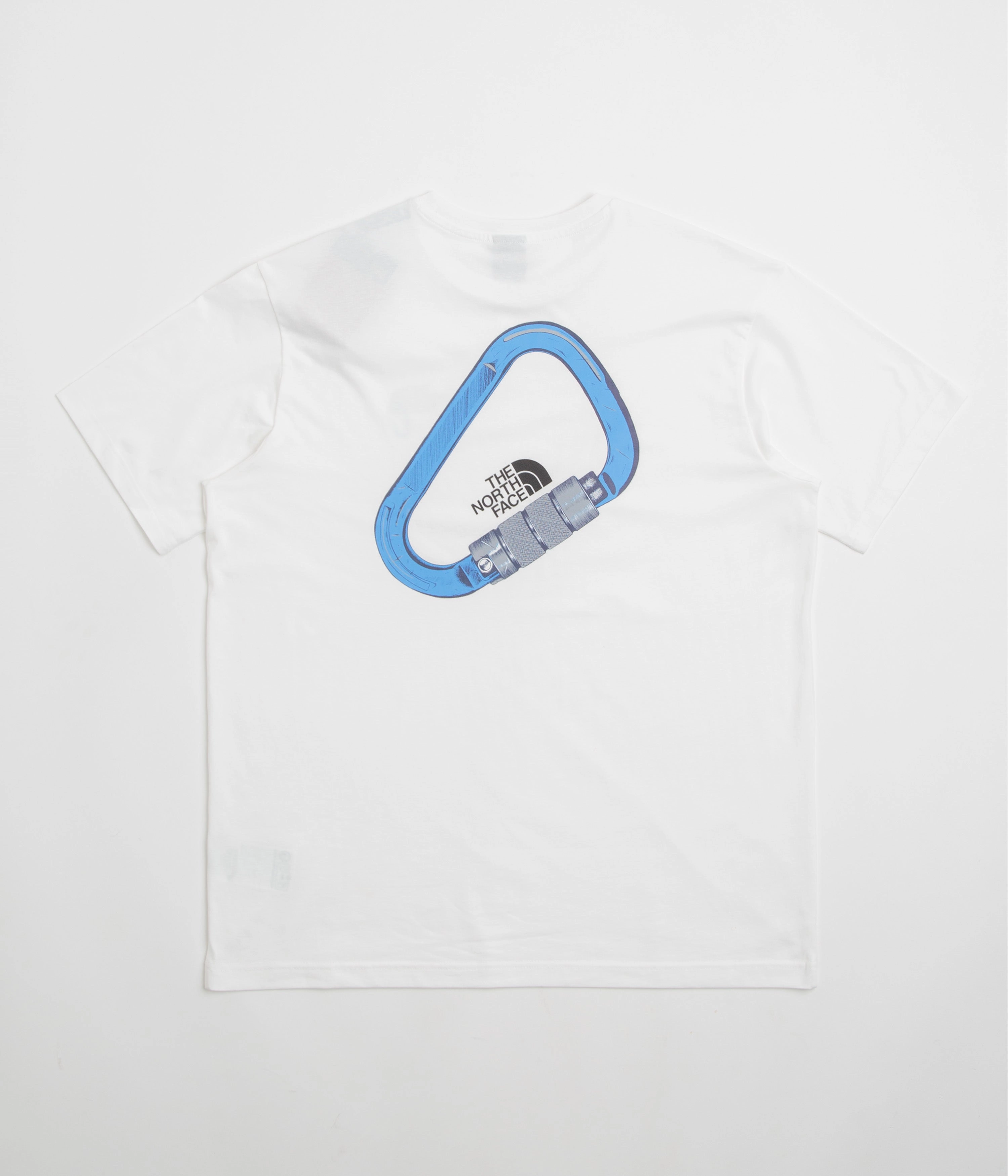 Smart Wear SeamFreeShoulders The North Face Explore Carabiner Relaxed T-Shirt - TNF White