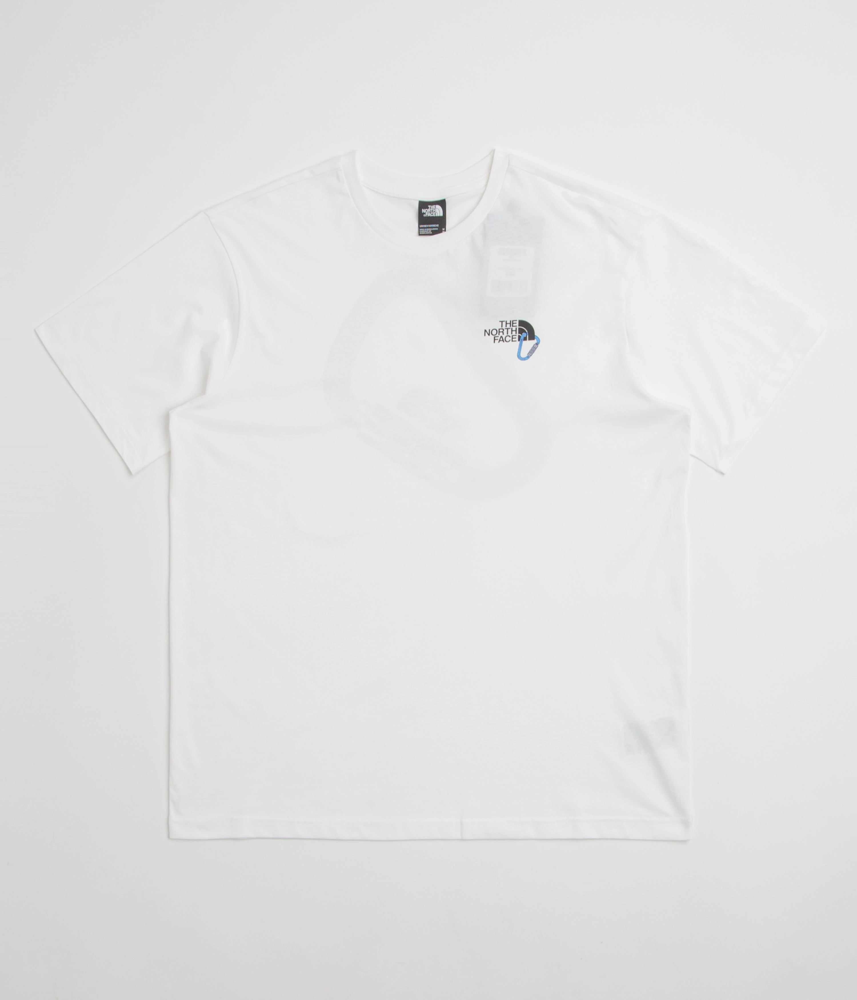The North Face Explore Carabiner Relaxed T-Shirt - TNF White Simple and Chic Minimal Comfort Style