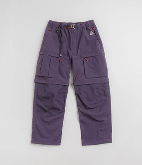 Stretchable Fit Professional Wear Nike ACG Smith Summit Cargo Pants - Dark Raisin / Black / Summit White