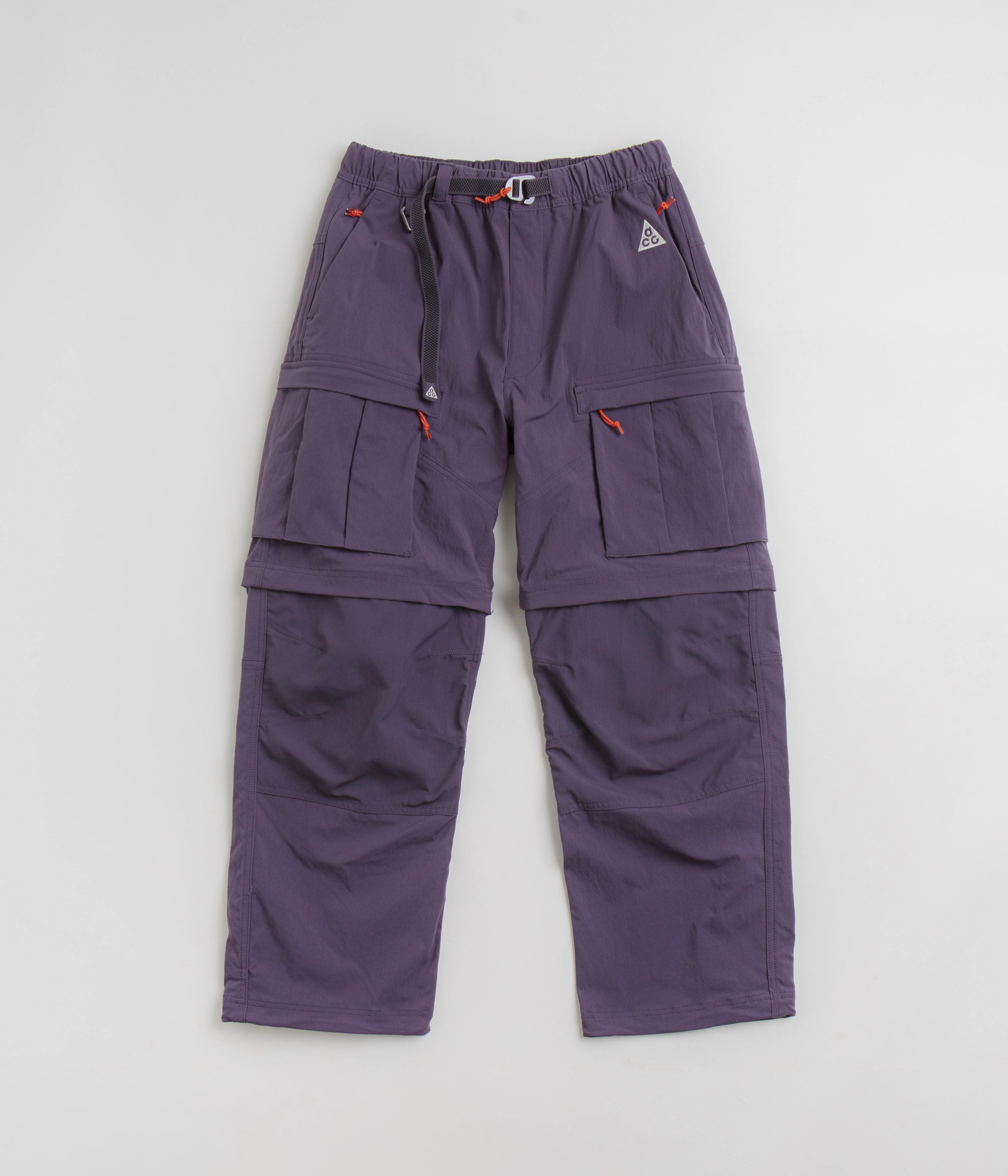 Stretchable Fit Professional Wear Nike ACG Smith Summit Cargo Pants - Dark Raisin / Black / Summit White