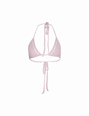 CORA BIKINI TOP - PINK : BABY PINK Double Layered Lining