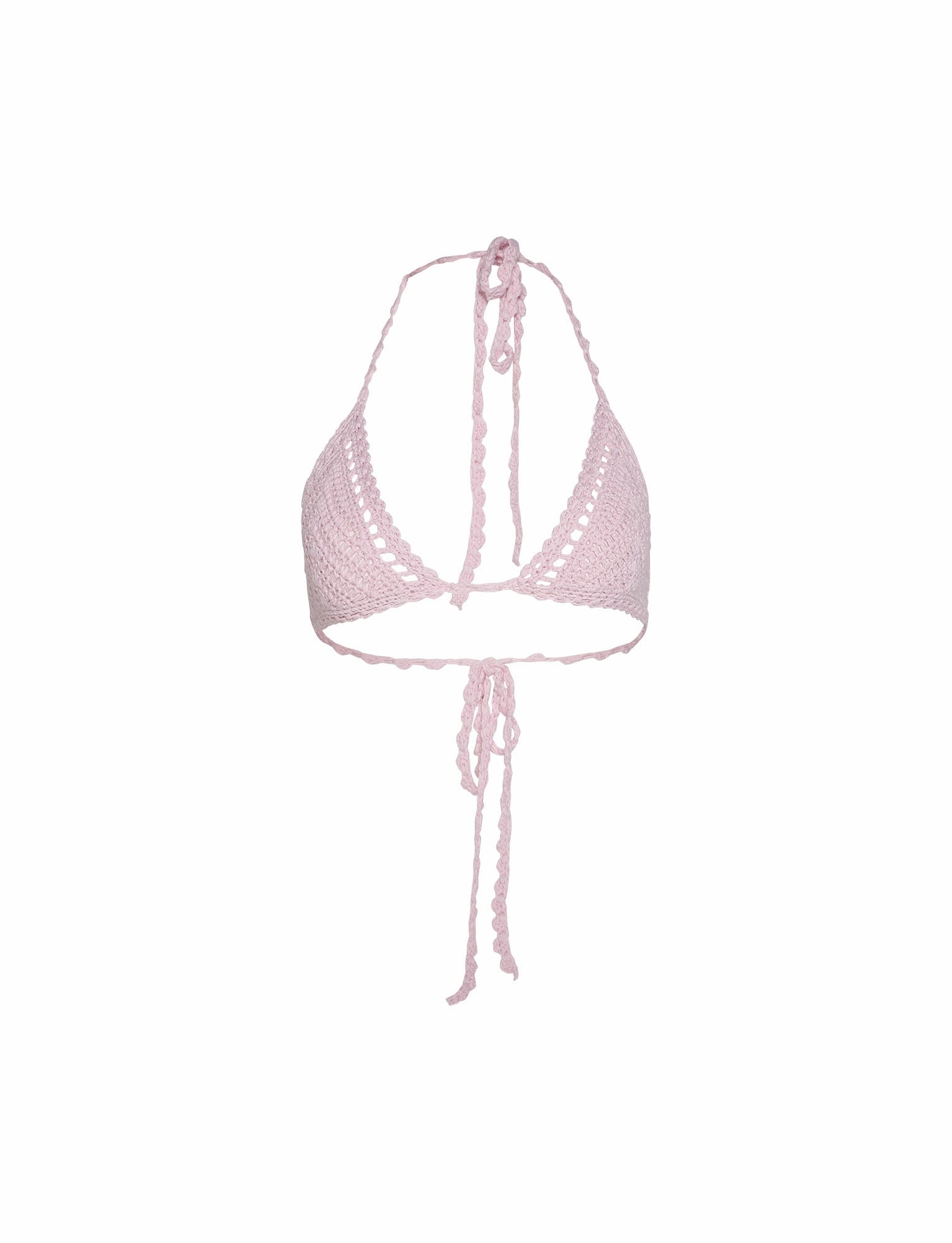 CORA BIKINI TOP - PINK : BABY PINK Double Layered Lining
